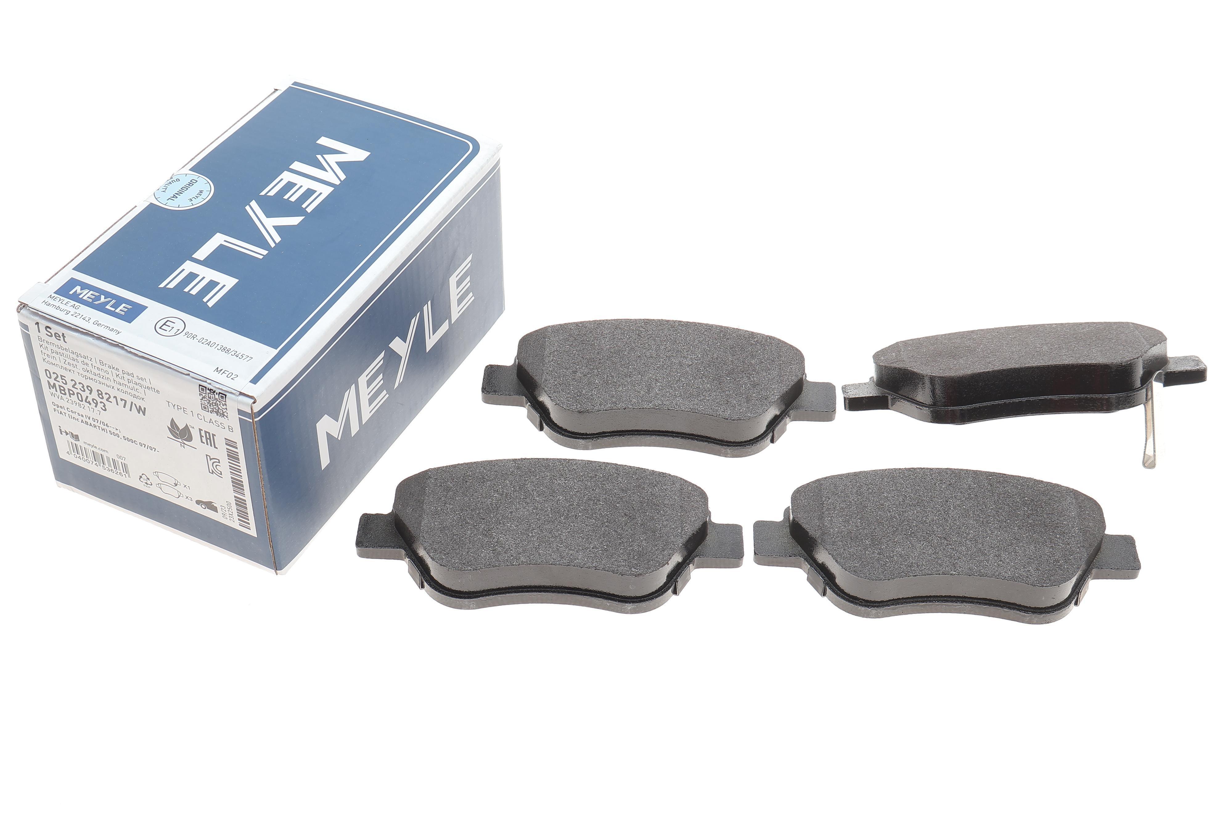 Колодки гальмівні (передні) Opel Corsa D 06-