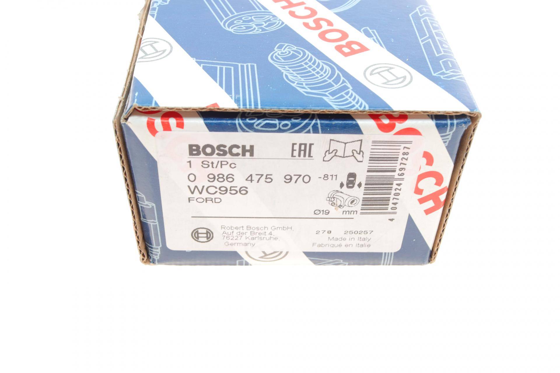 Циліндр гальмівний (задній) Ford Fiesta 12-/Ka + 16- (d=19.05mm)