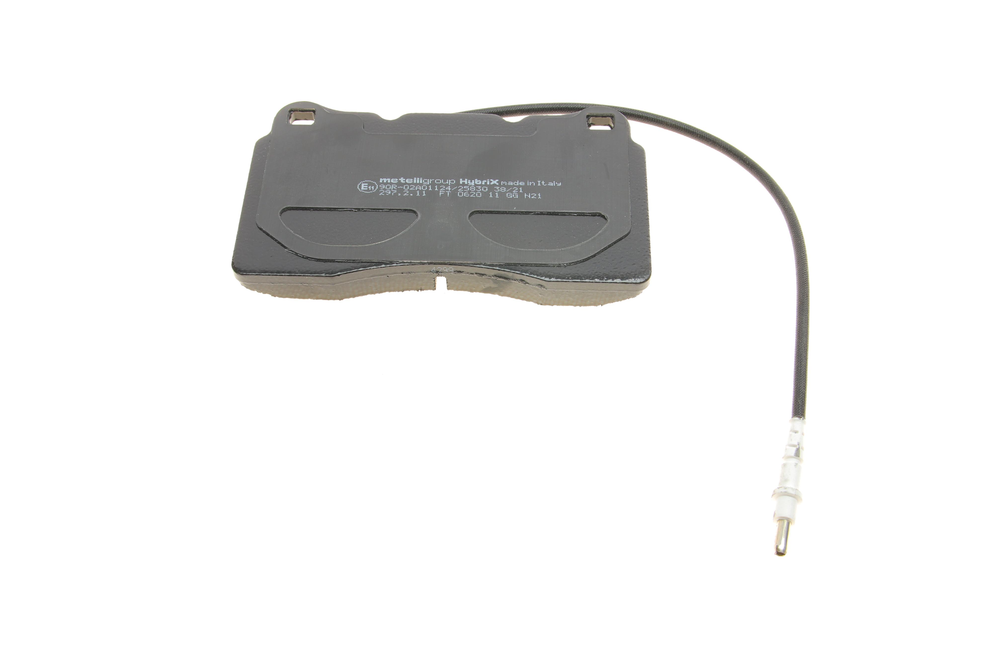 Колодки гальмівні (передні) Citroen C8 02-/Peugeot 208 12-/ 3008 09-17/ 607/807 02- (з датчиками)