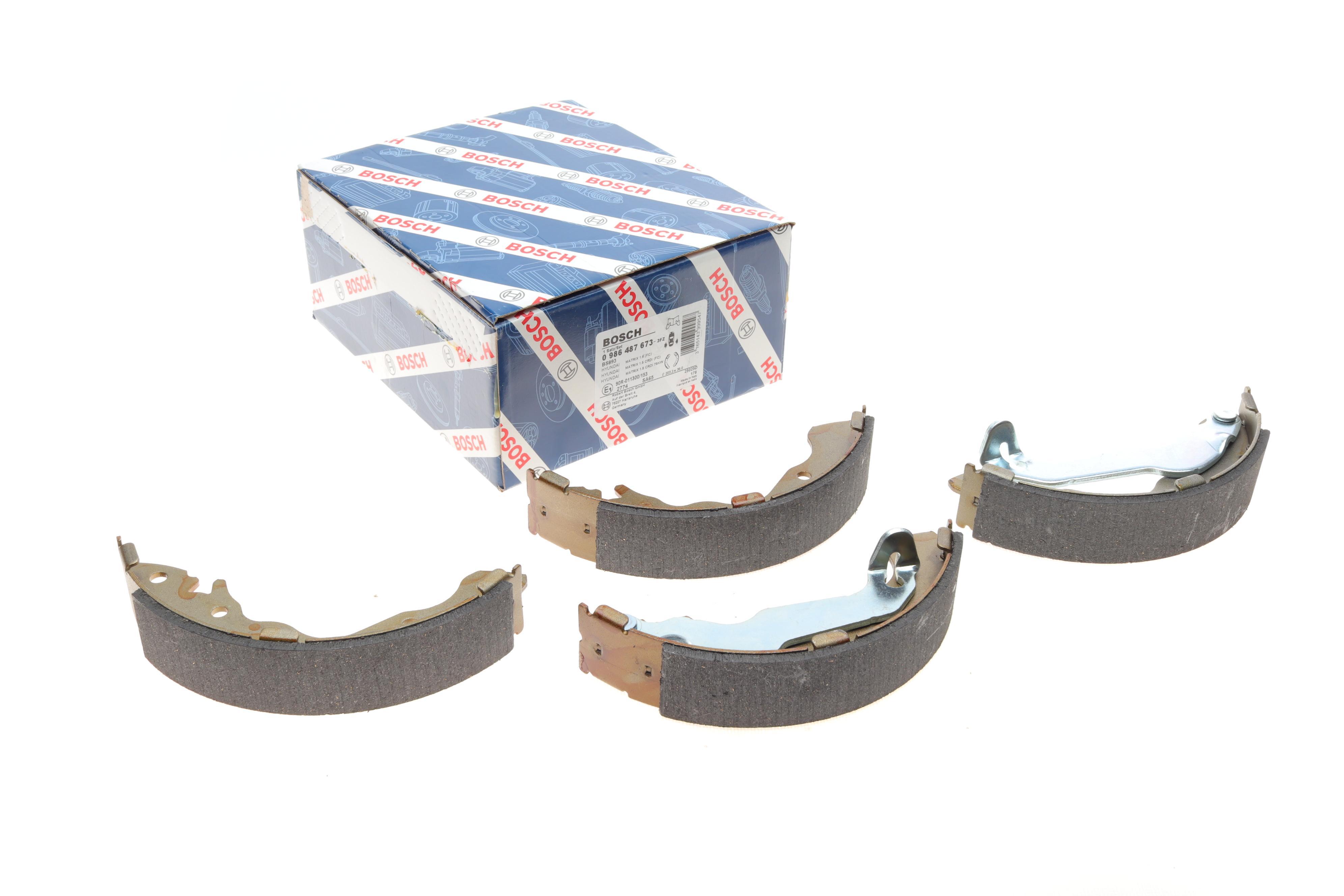 Колодки гальмівні (задні) Hyundai Elantra 90-10 (барабанні) (203.2x38) знято з постачання