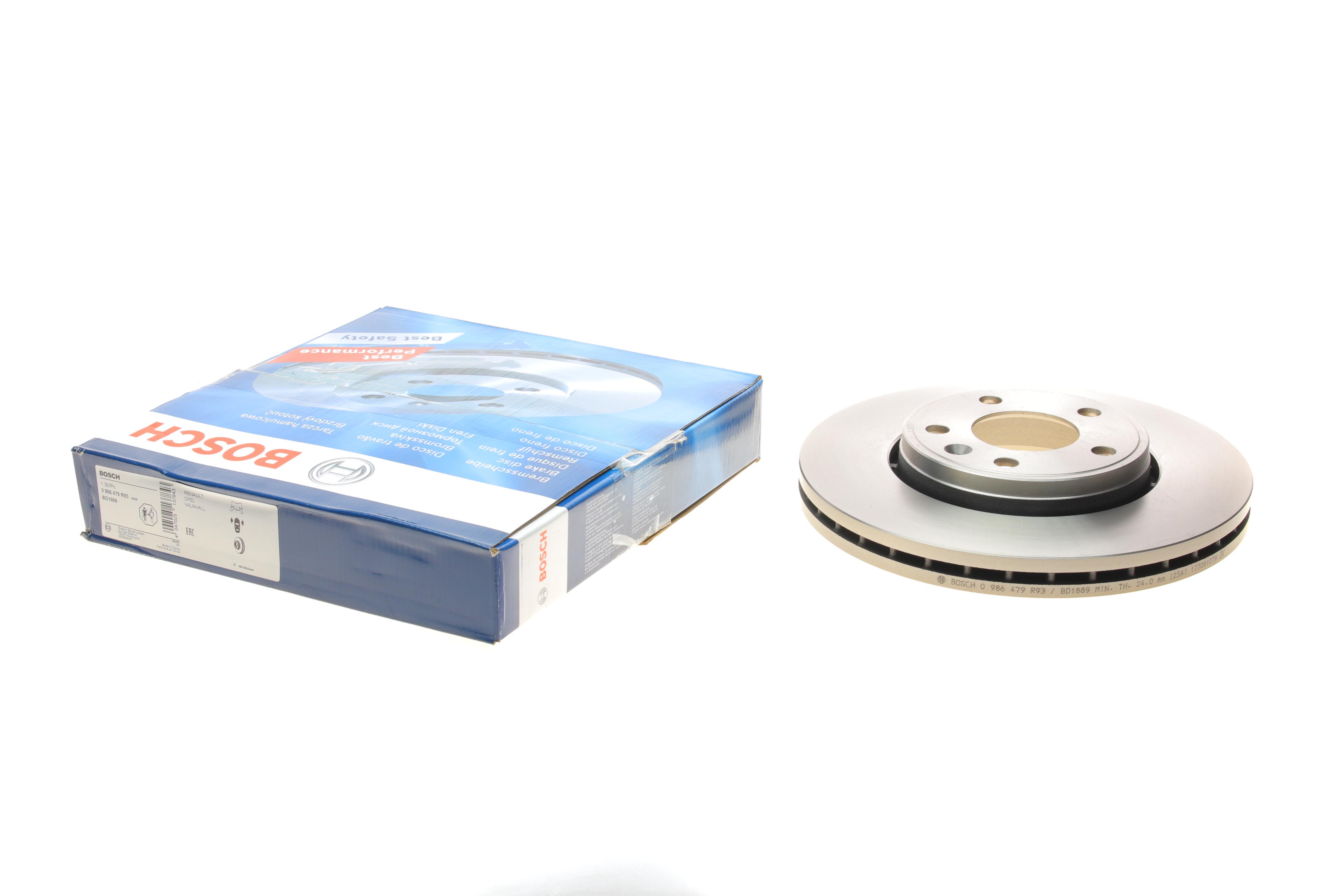 Диск гальмівний (передній) Renault Trafic 01- (305x28) замінено на 0986479B69