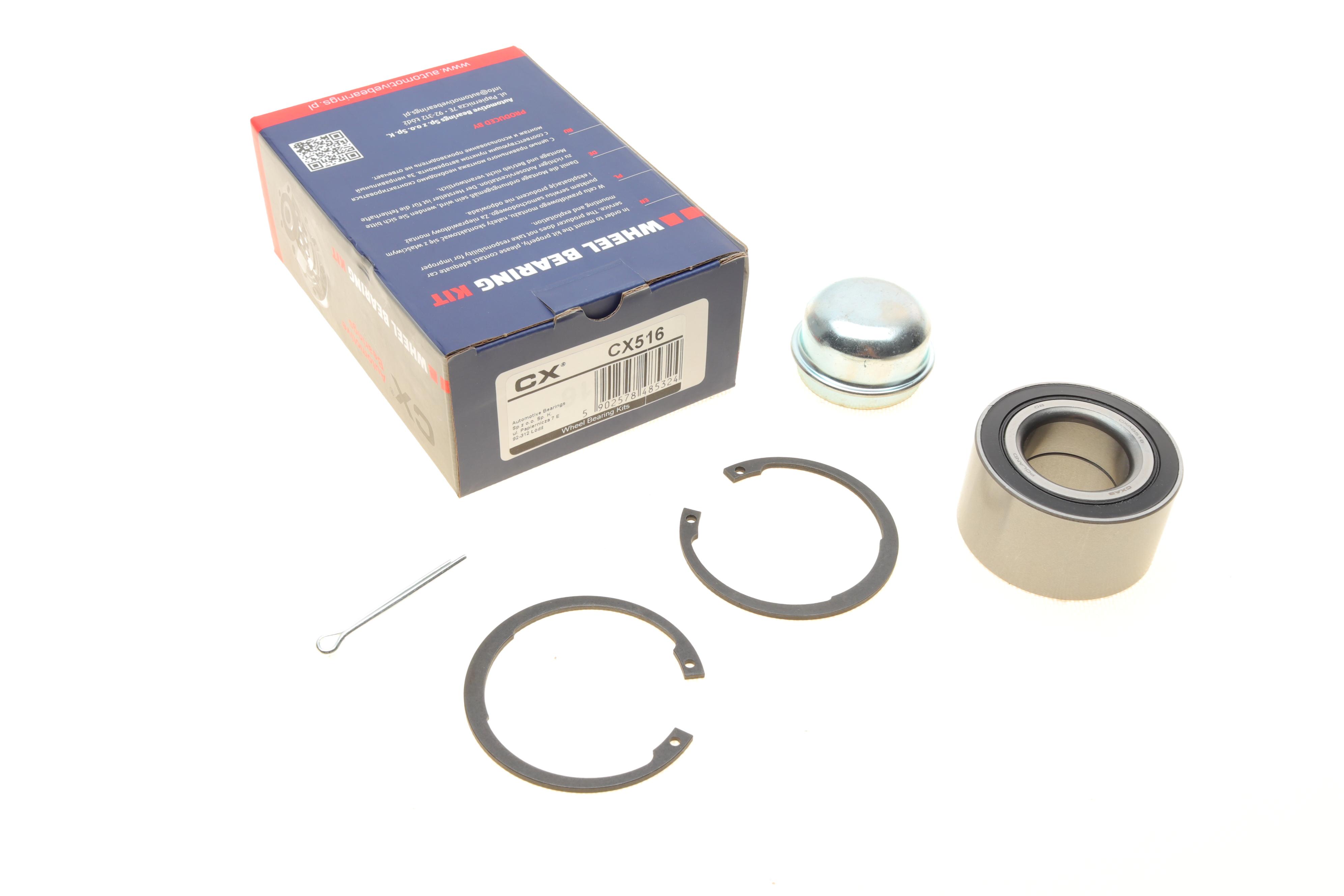 Підшипник маточини (передньої) Opel Corsa C/Combo 1.2-1.7DTi/Meriva 1.6-1.8 00-