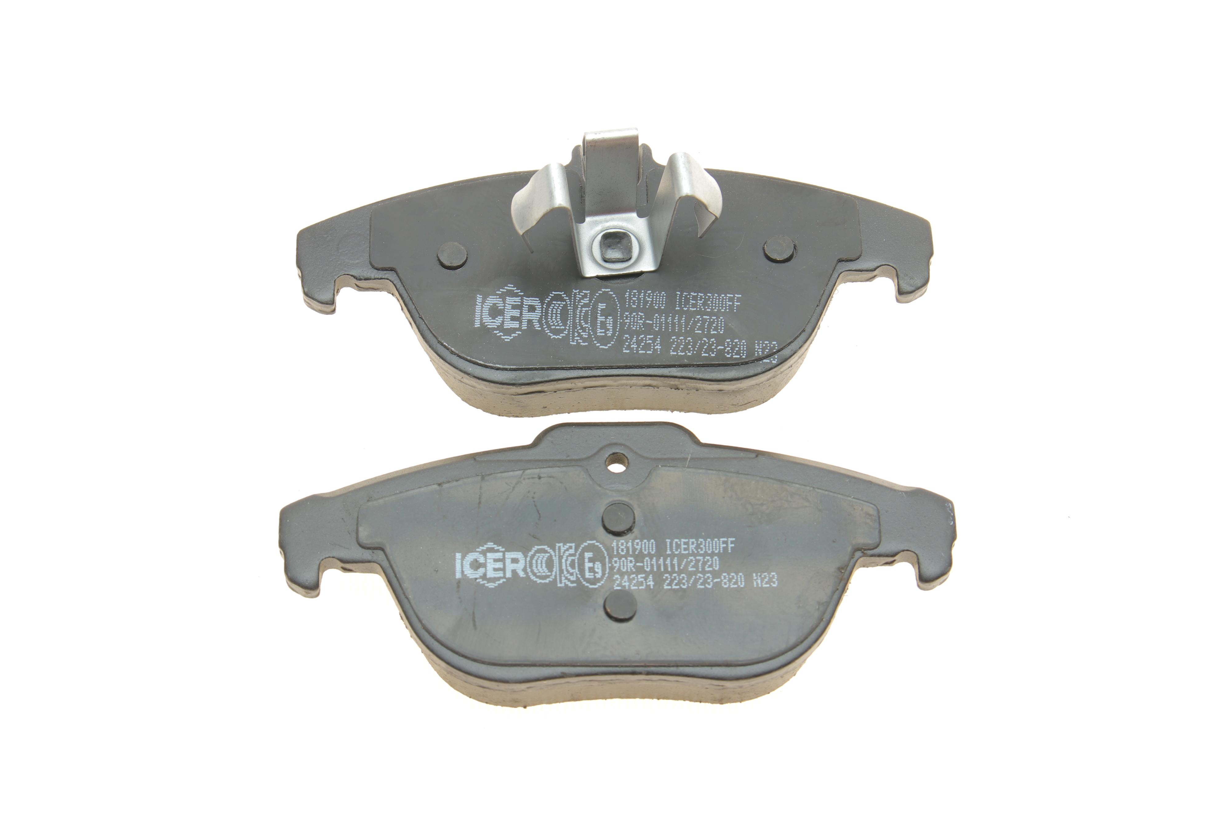 Колодки гальмівні (задні) MB C-class (W204/C204) 07-14/E-class (C207/A207) 09-16/GLK (X204) 08-15