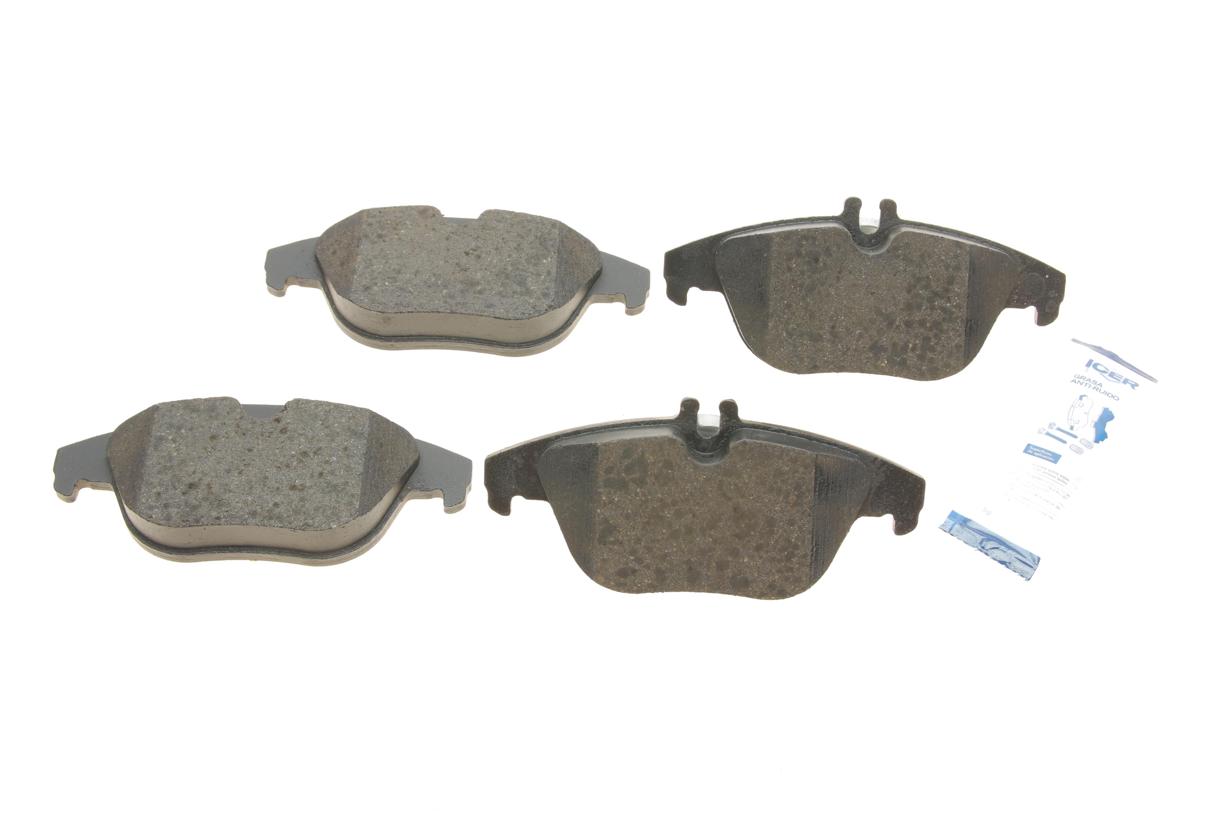 Колодки гальмівні (задні) MB C-class (W204/C204) 07-14/E-class (C207/A207) 09-16/GLK (X204) 08-15