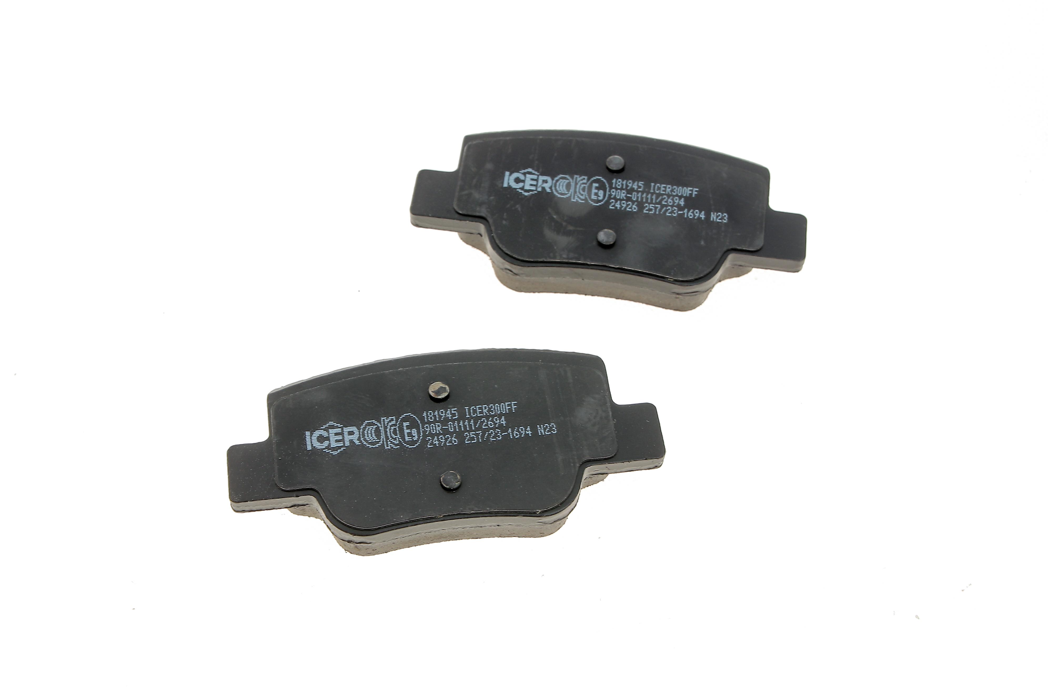 Колодки гальмівні (задні) Toyota Verso 09-18