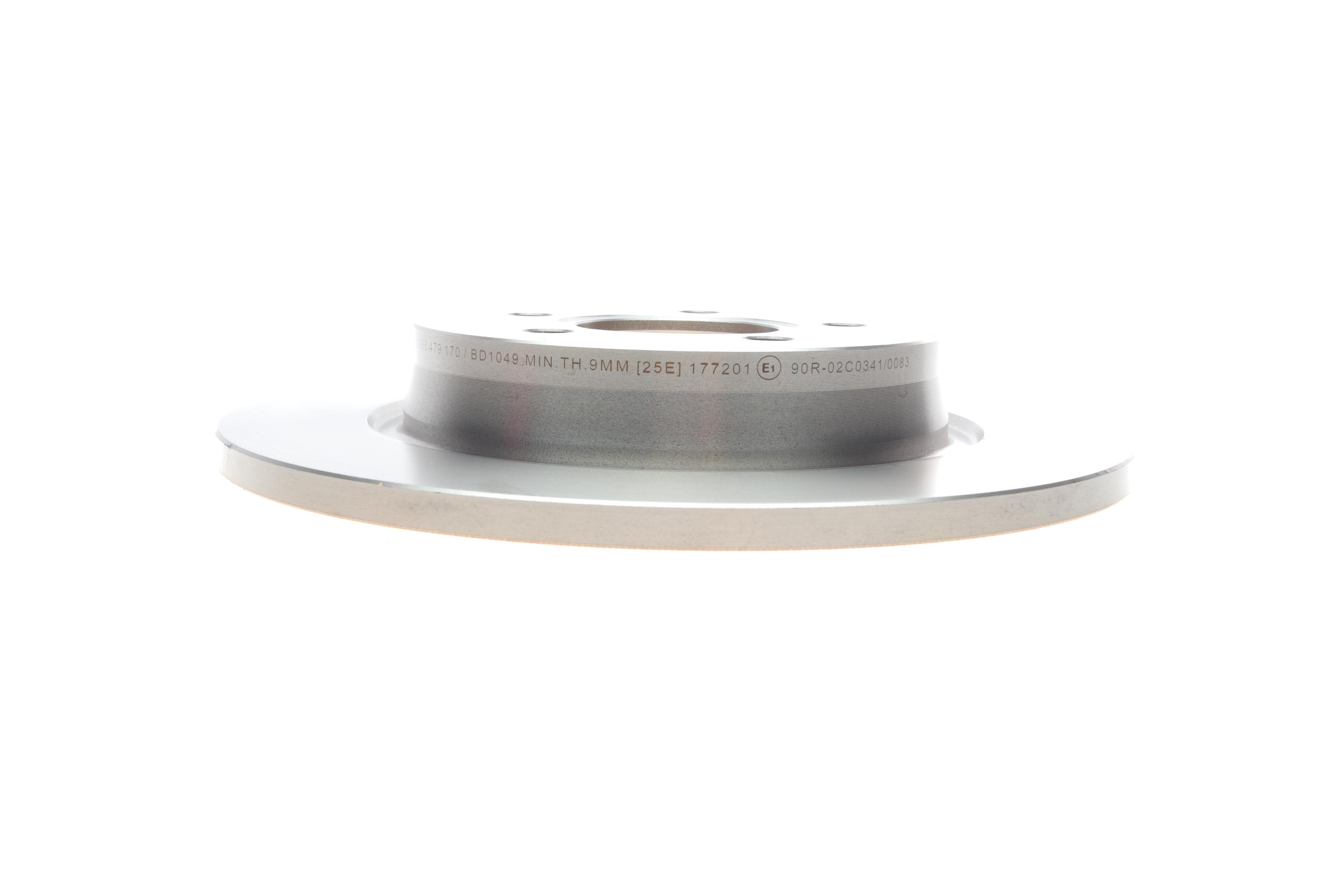 Диск гальмівний (задний) Ford C-max/Focus II/Volvo C30/C70/S40/V50 04-12/V40 12-(280x11)