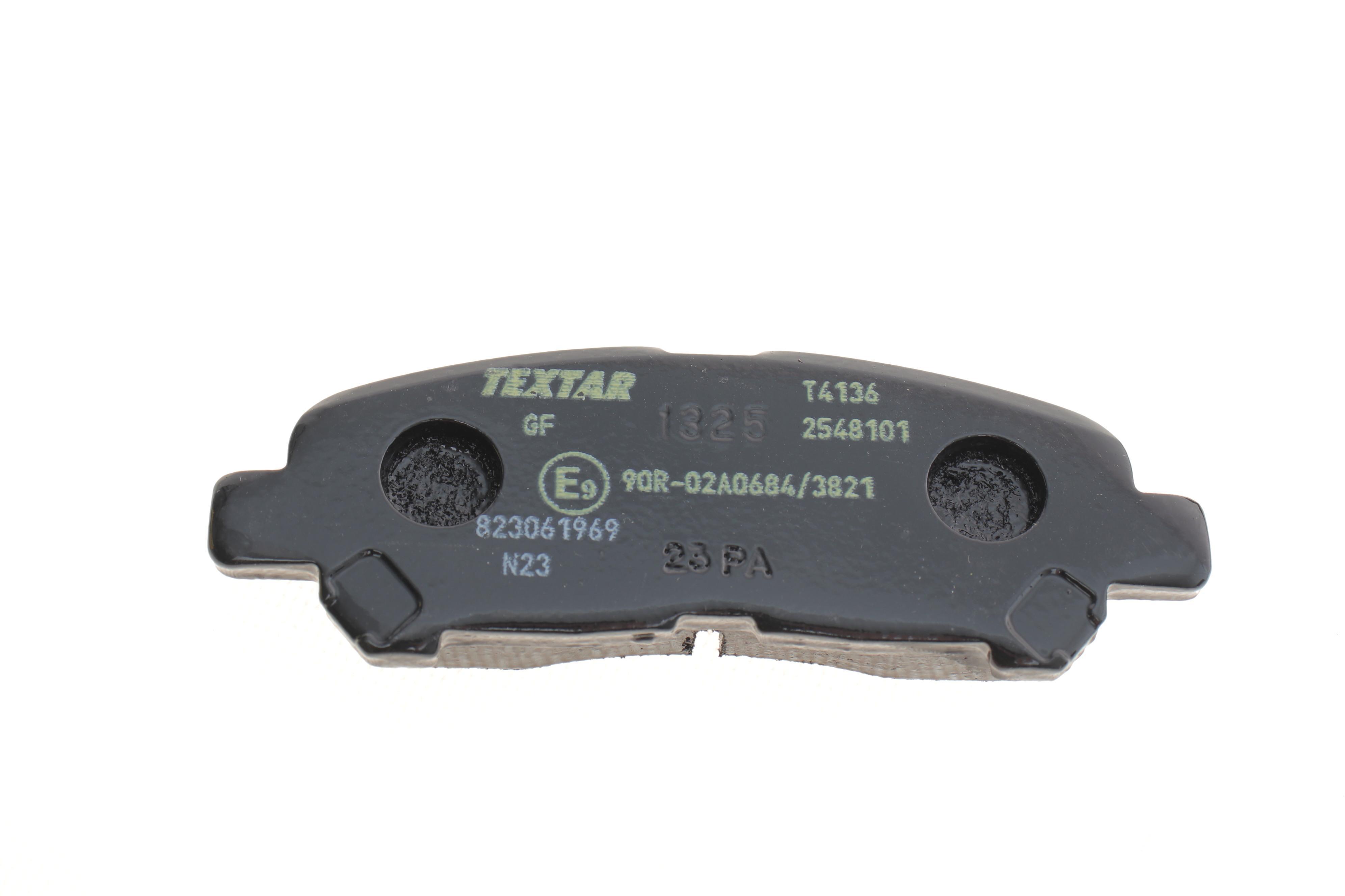 Колодки гальмівні (задні) Toyota Highlander/Kluger 07- (Akebono)