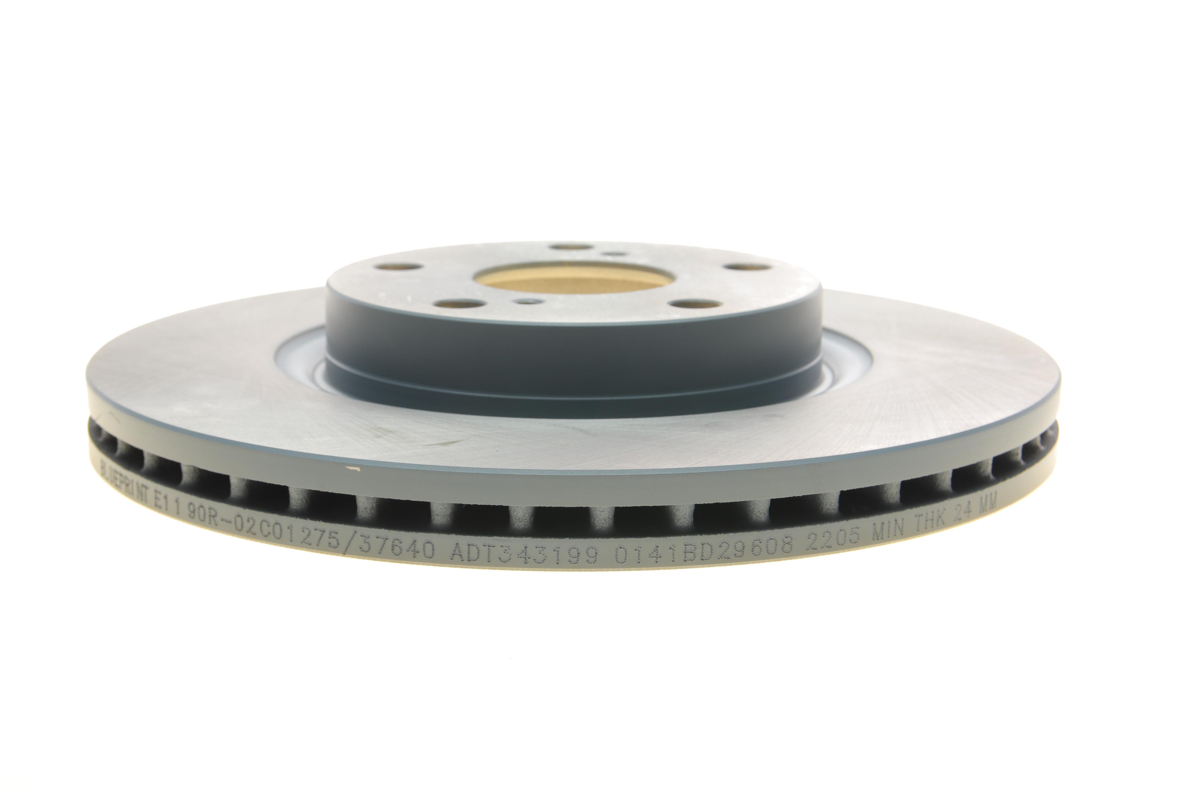 Диск гальмівний (передній) Toyota Avensis/Corolla 03-09 (295x26)