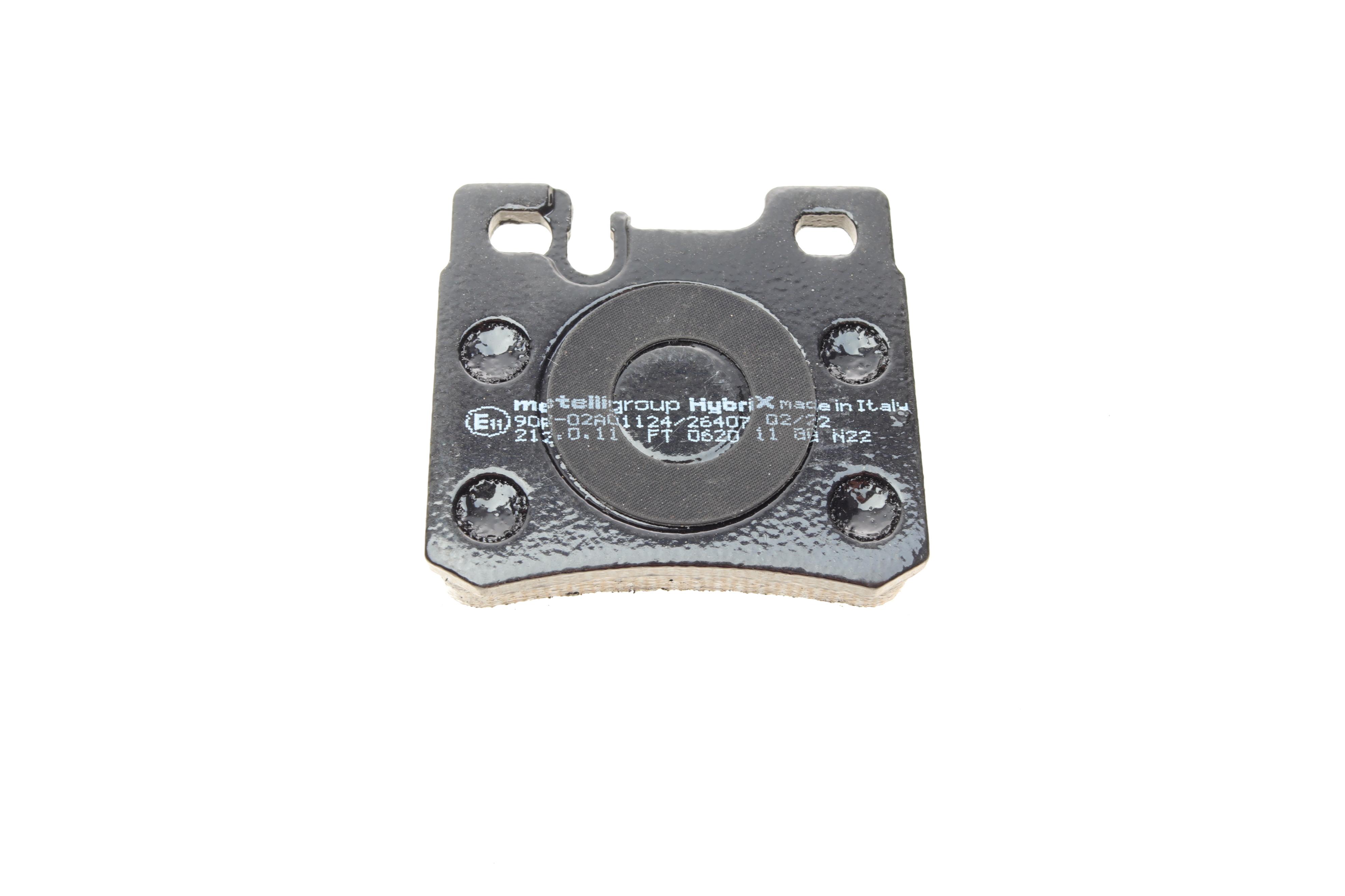 Колодки гальмівні (задні) MB C-class (W202/S202)/E-class (W124/S124/W210)/SL-class (R129) 93-02