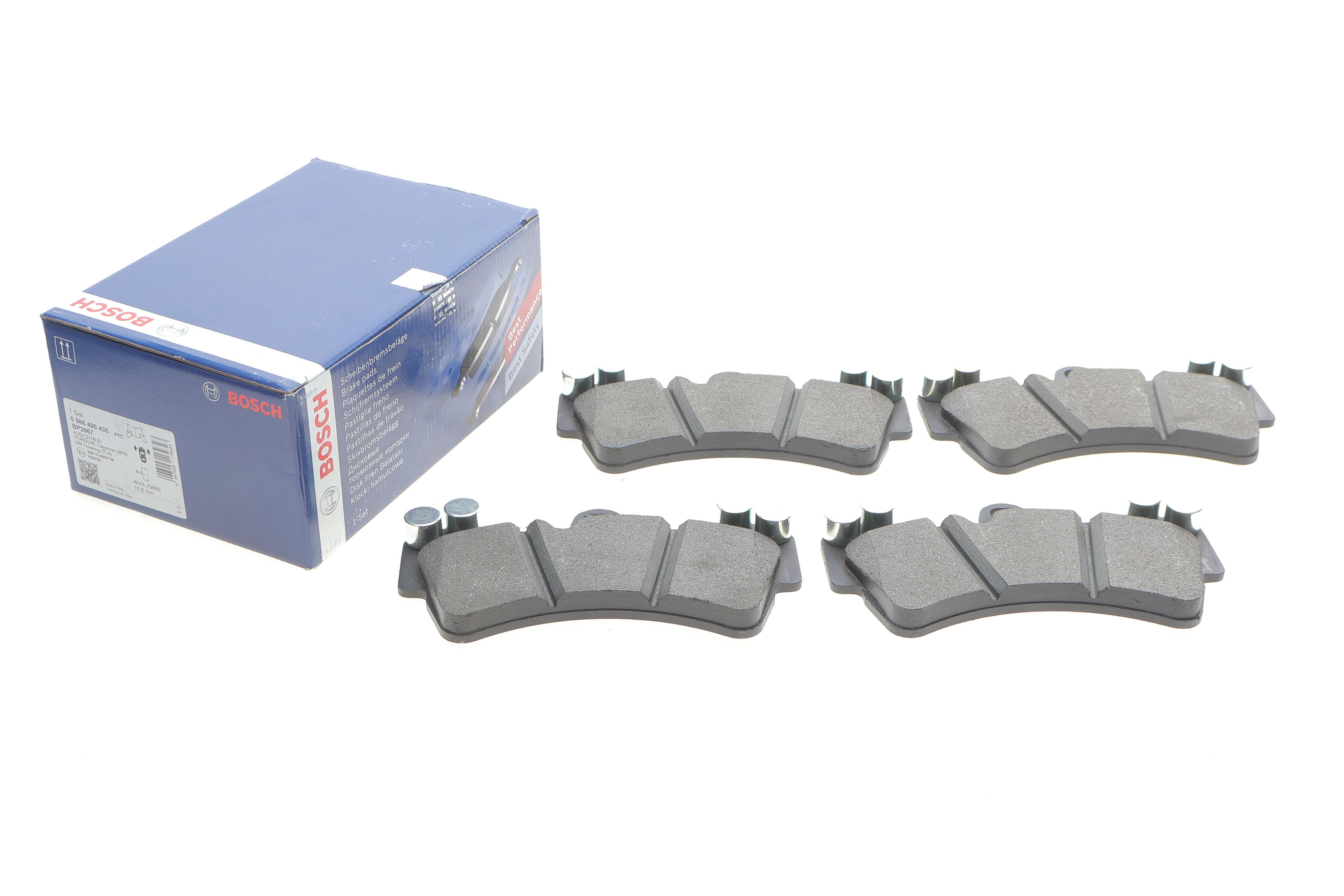 Колодки гальмівні (передні) Audi Q7 06-15/Porsche Cayenne/VW Touareg 02-10