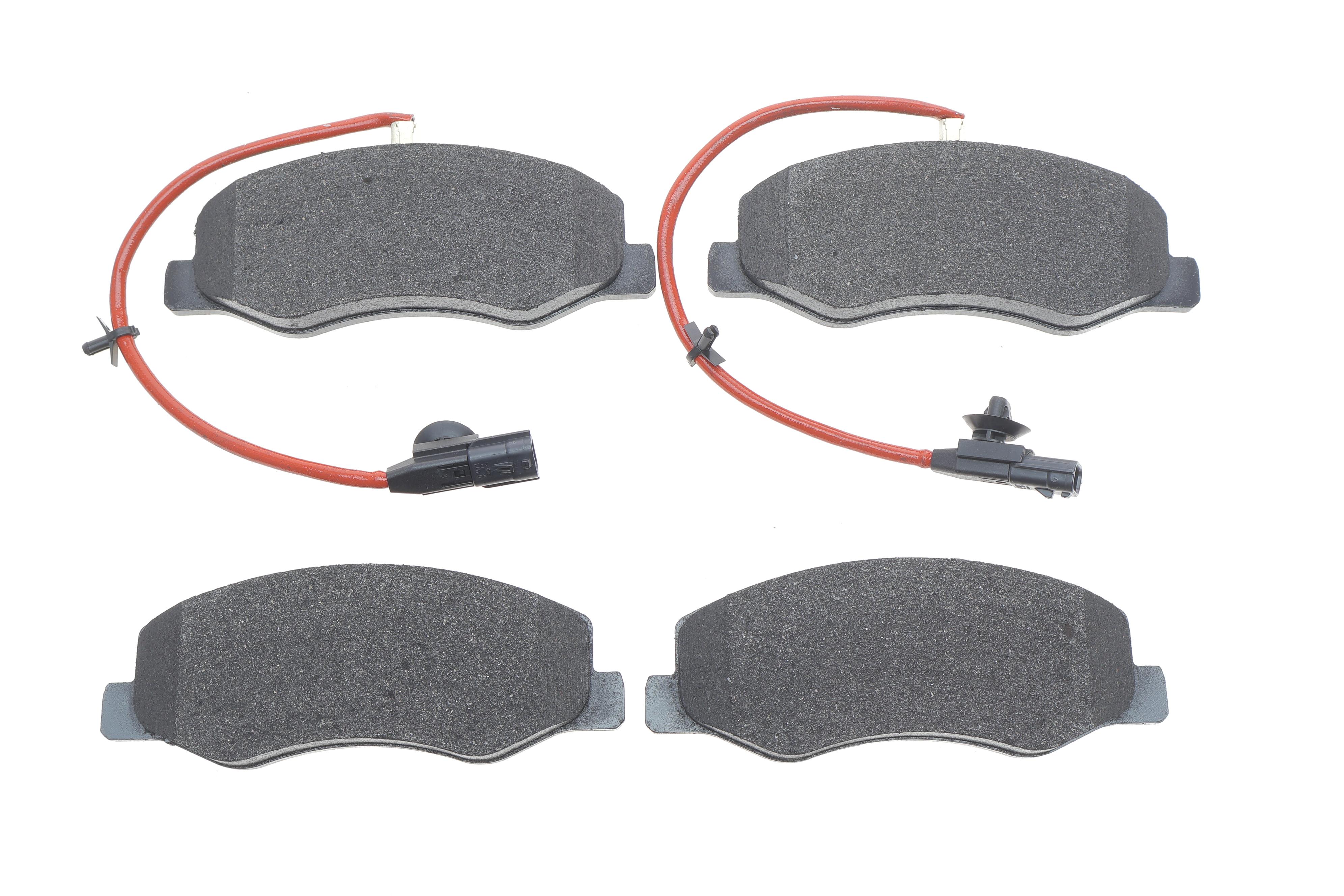 Колодки гальмівні (задні) Renault Master III/Opel Movano B/Nissan NV400 10- (Brembo) (+датчик)(спарка)