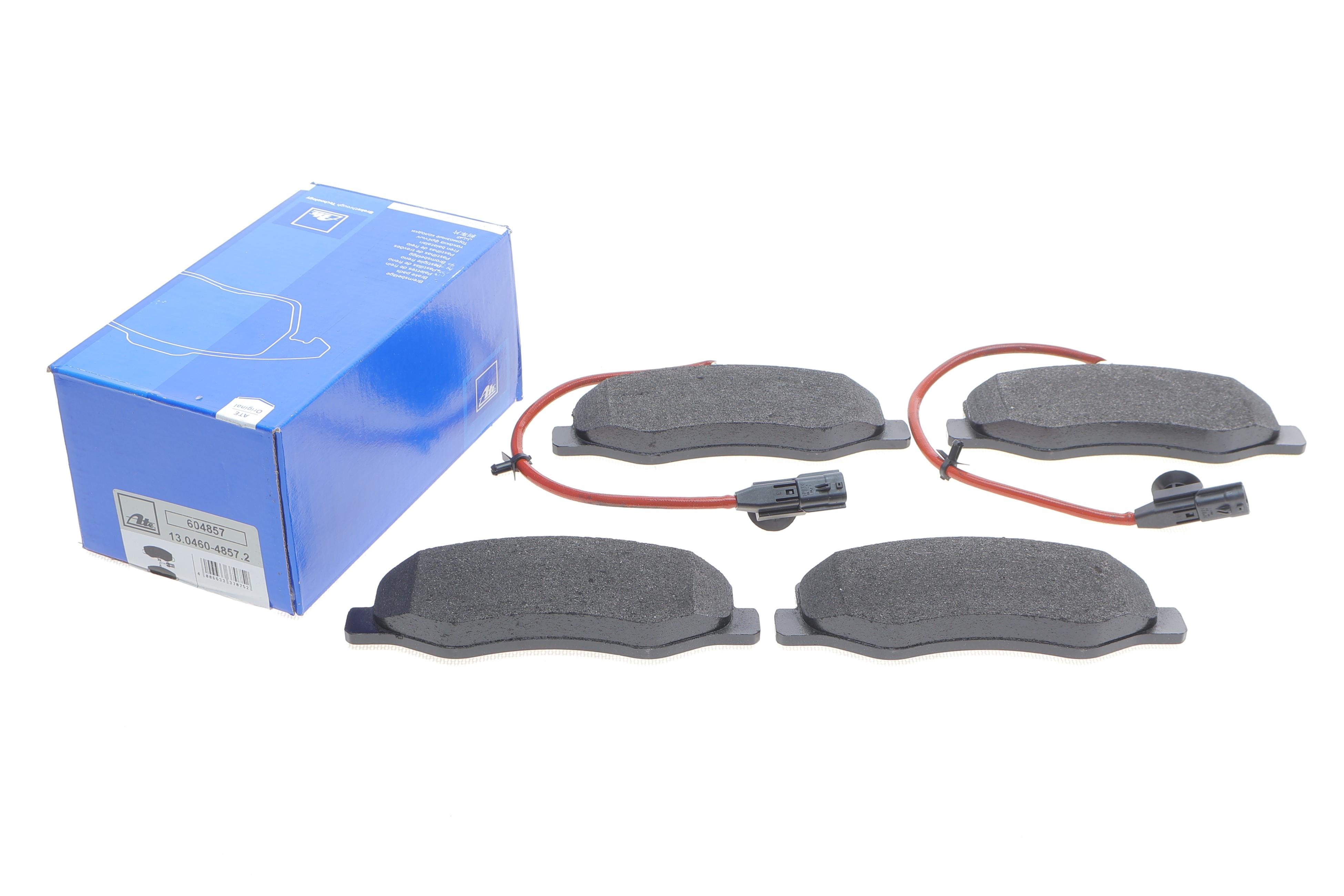 Колодки гальмівні (задні) Renault Master III/Opel Movano B/Nissan NV400 10- (Brembo) (+датчик)(спарка)