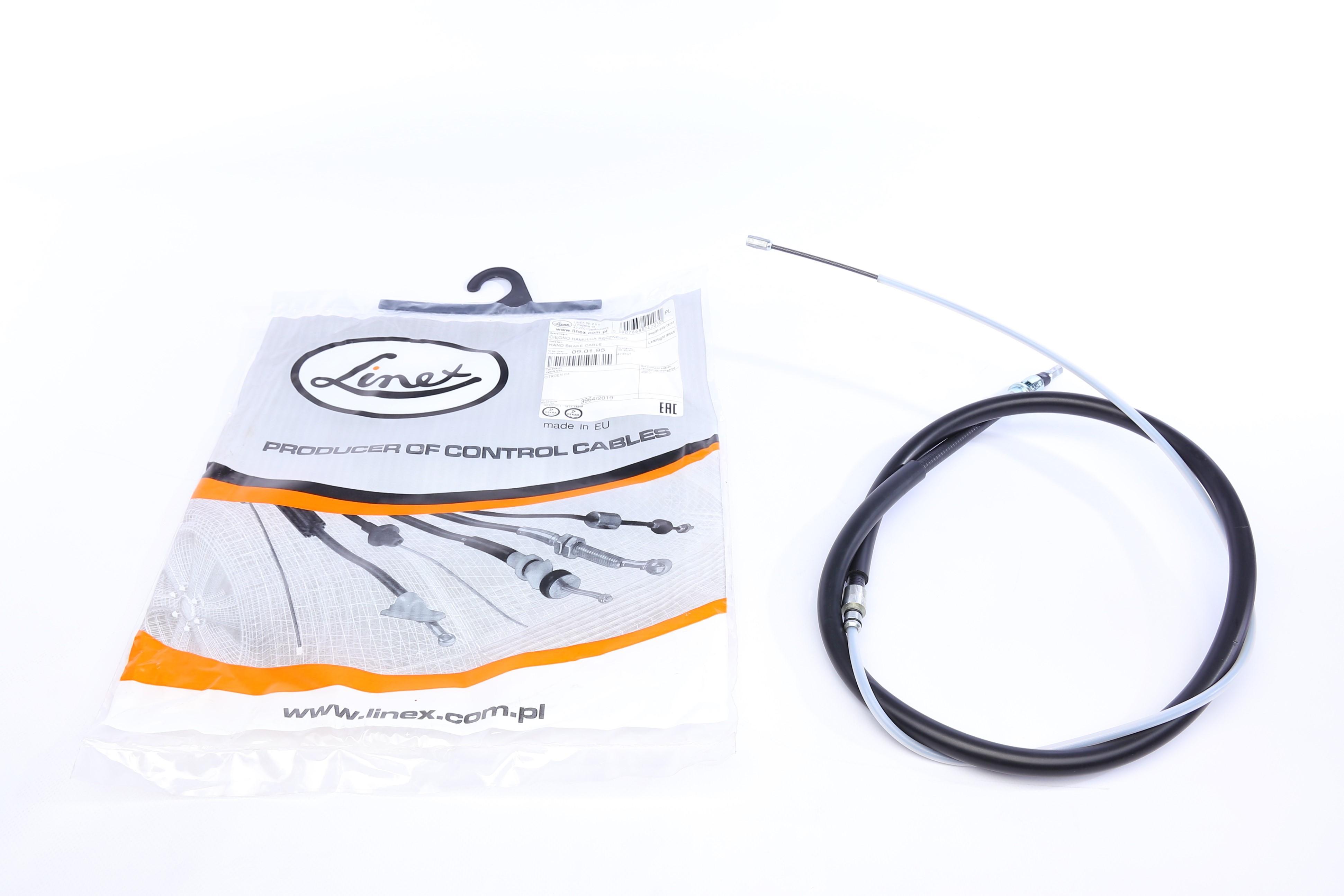 Трос ручника (задній) Citroen C3 I 02- (1840/1003mm)