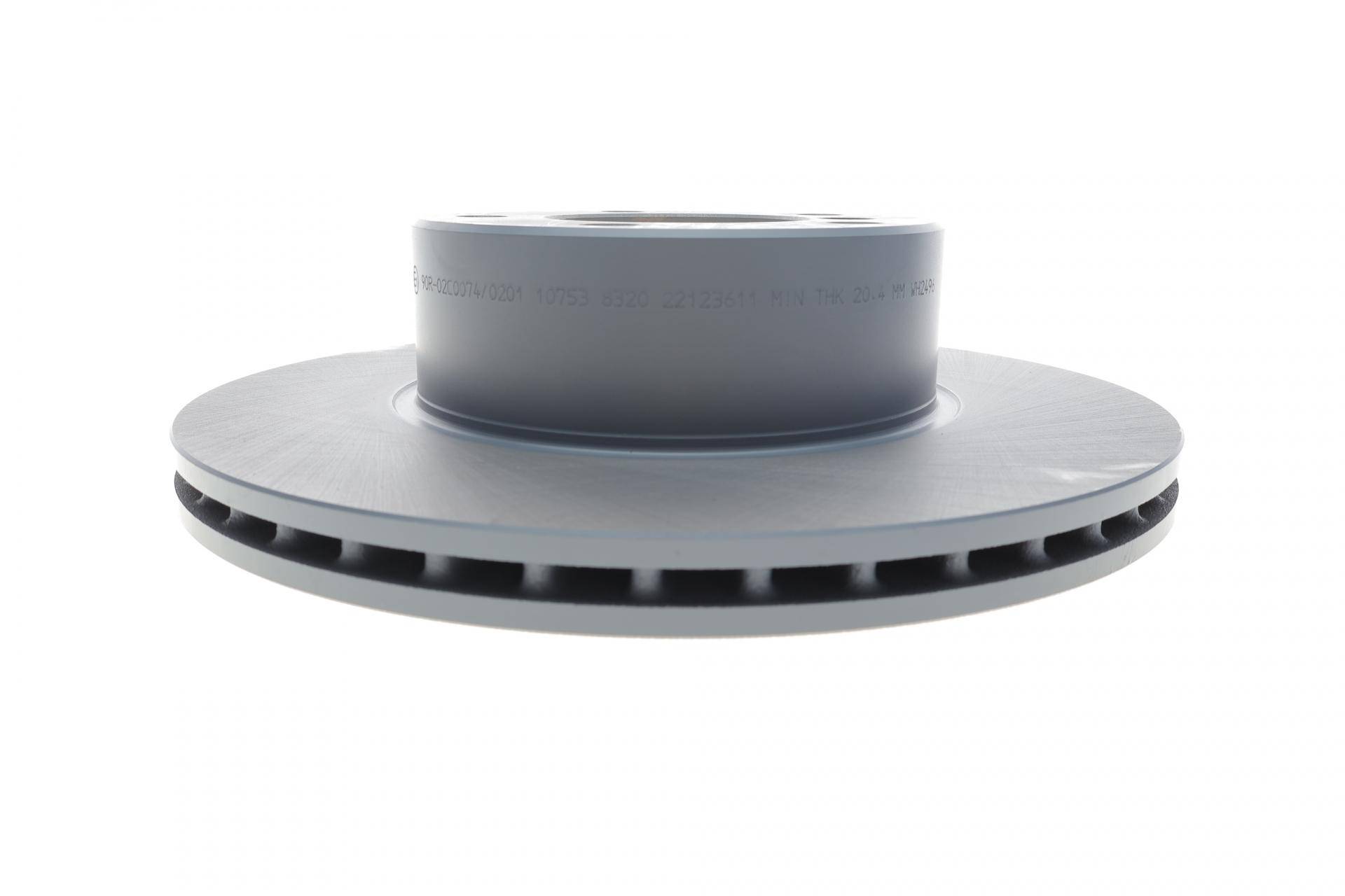 Диск гальмівний (передній) BMW 5 (E39) 95-04 (296x22)