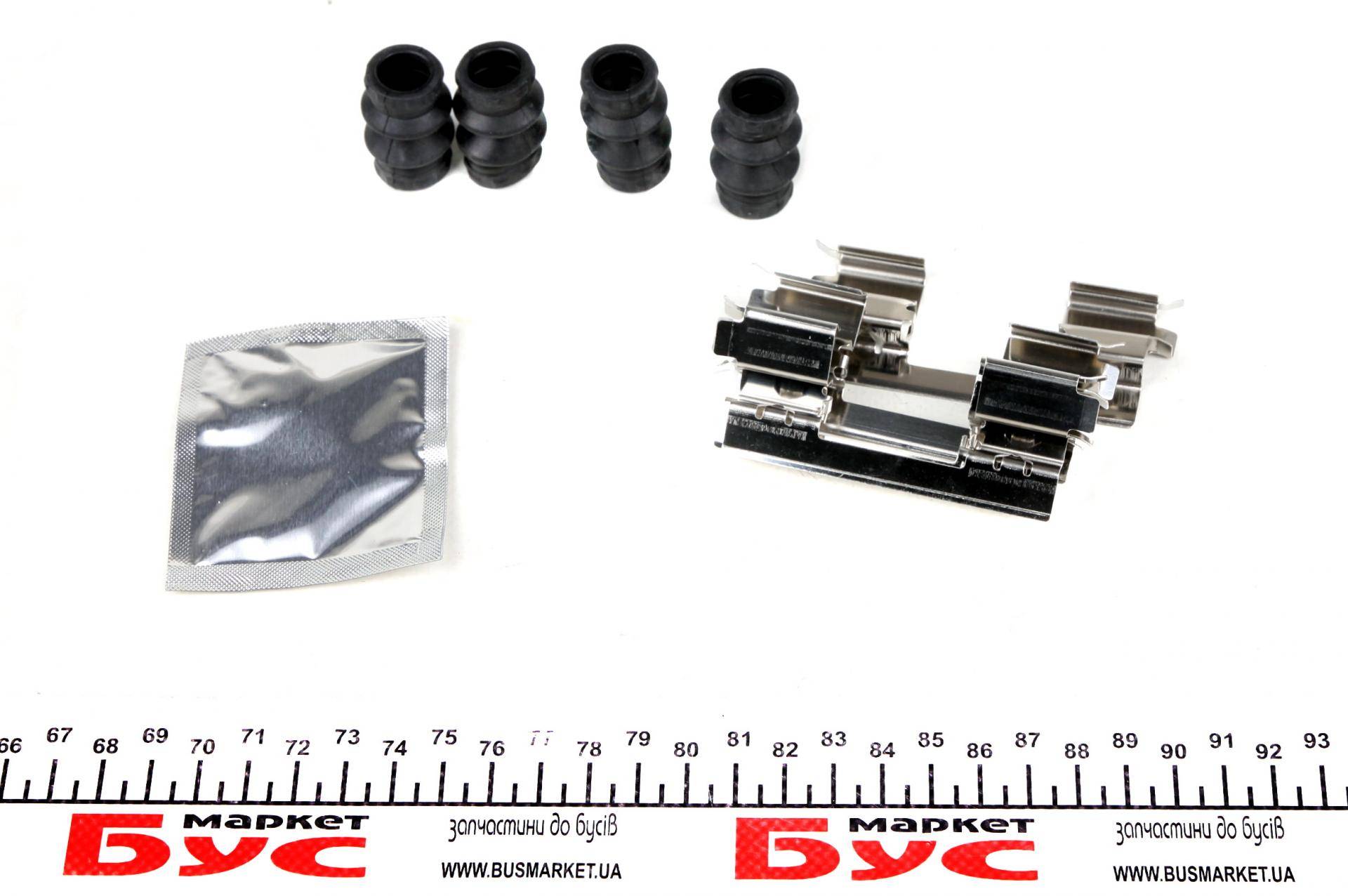 Планка супорта (переднього) прижимна (к-кт) Renault Kangoo 1.2-1.6 08-