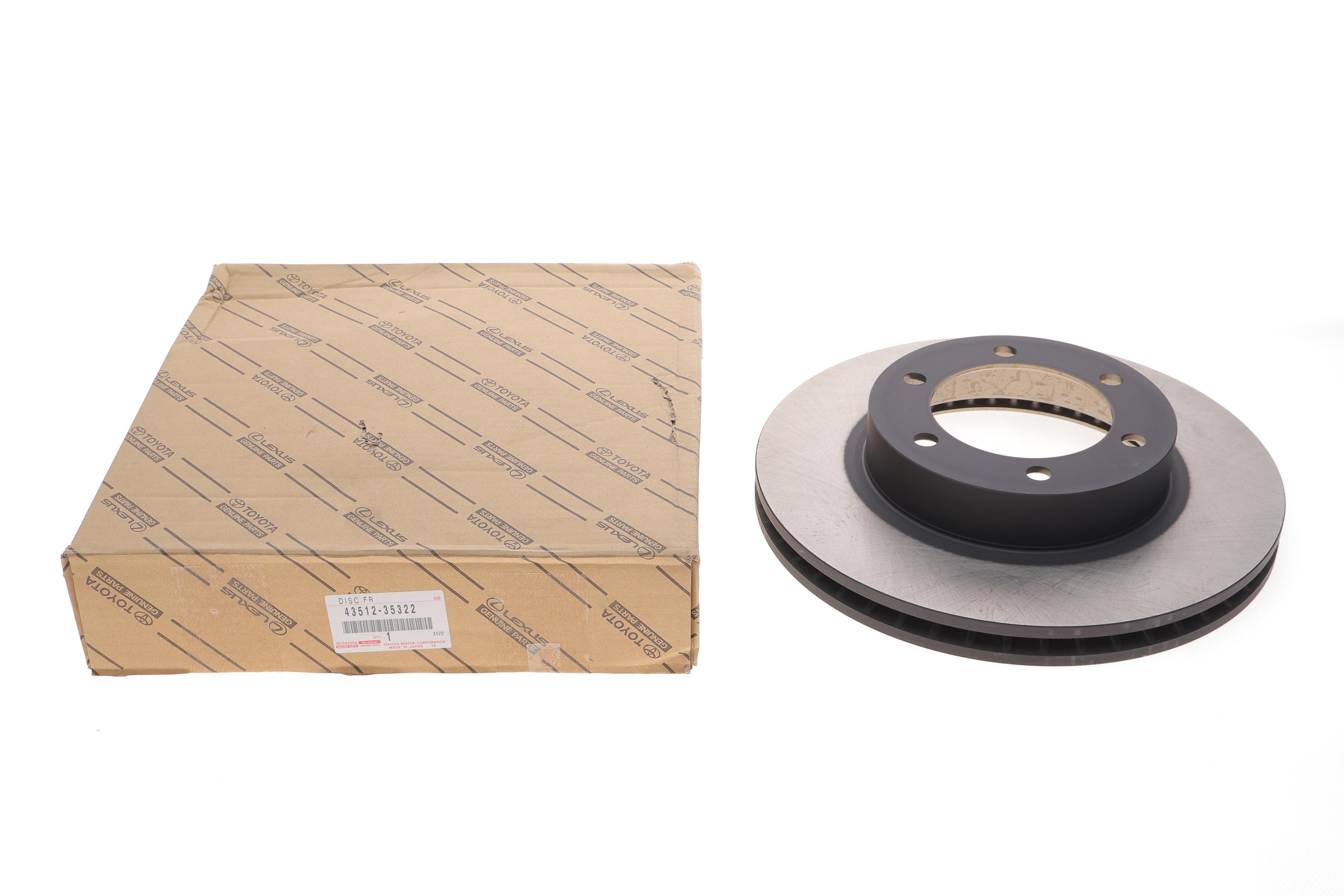 Диск гальмівний (передній) Toyota FJ Cruiser 4WD 05-18