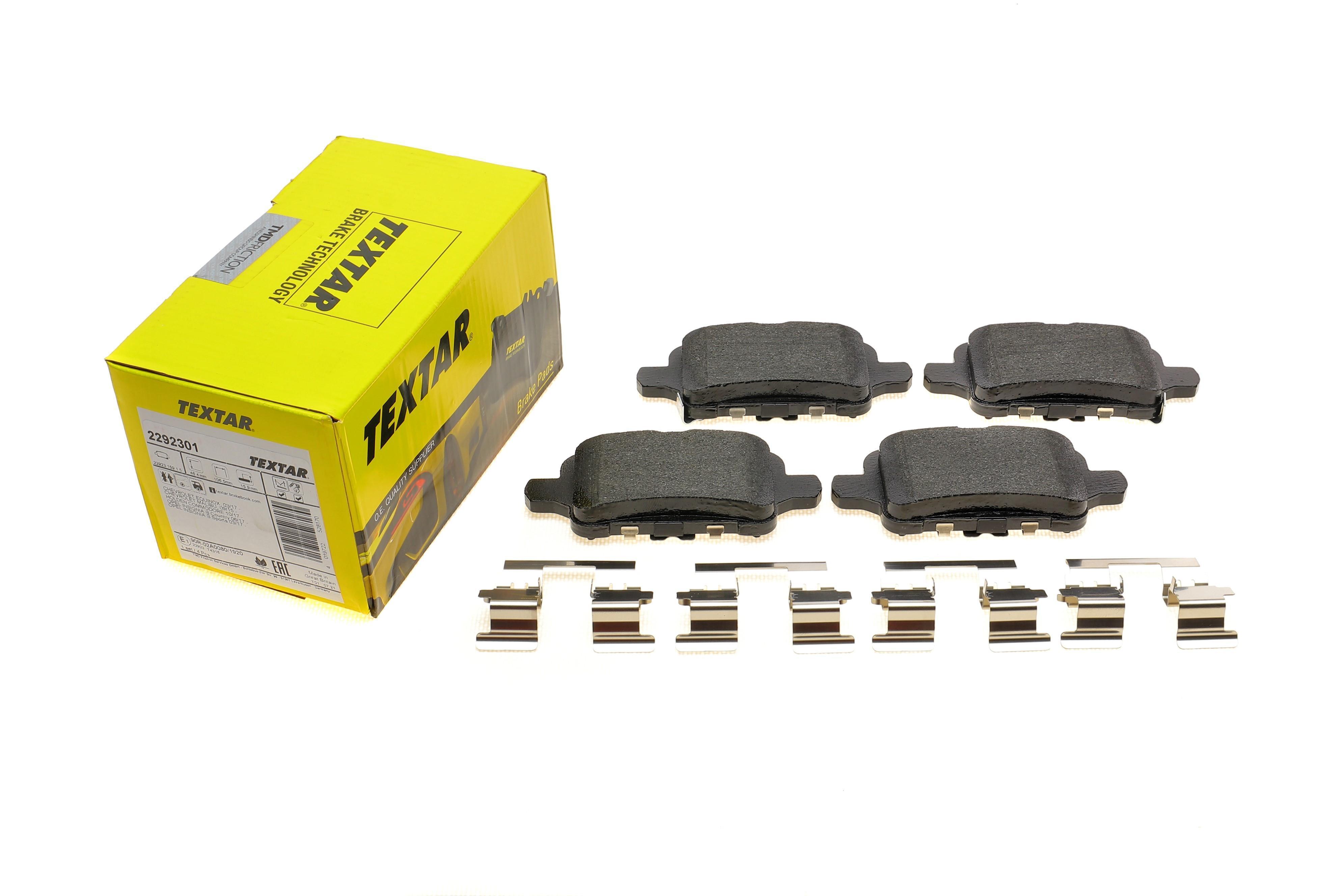 Колодки гальмівні (задні) Opel Insignia B 17-