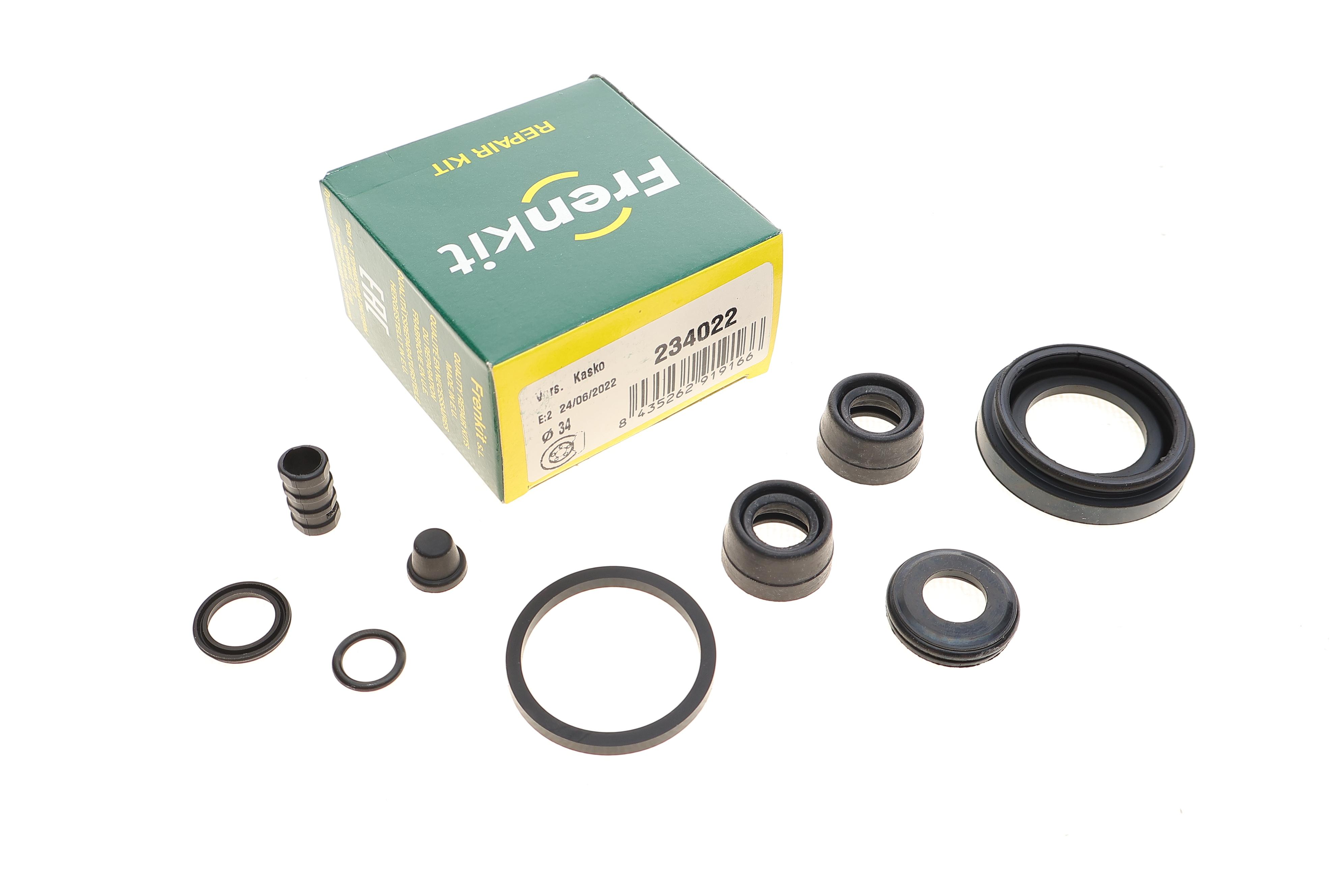 Ремкомплект супорта (заднього) Kia Picanto 1.0/1.1 04- (d=34mm) (Kasko)