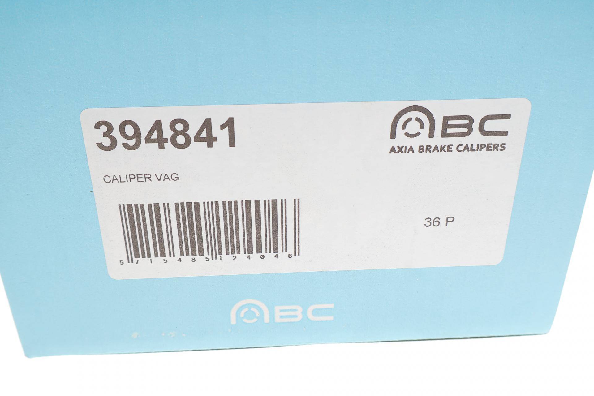 Супорт гальмівний (задній) (R) VW Golf VII/Passat B8 12- (d=42mm) (ATE) (електро)