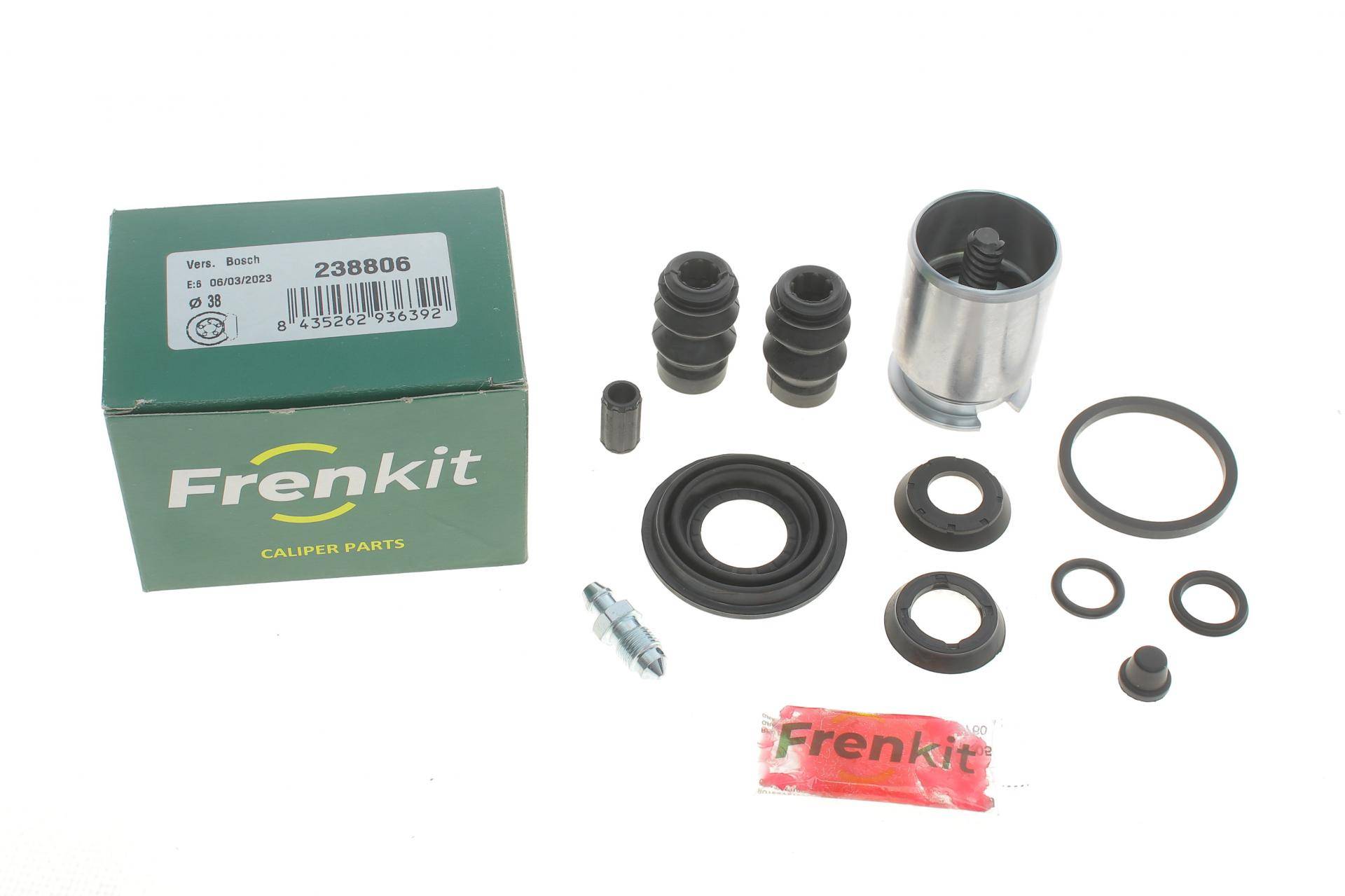 Ремкомплект супорта (заднього) (L) Renault Kangoo 97- (d=38mm) (+поршень з механізмом) (Bosch)