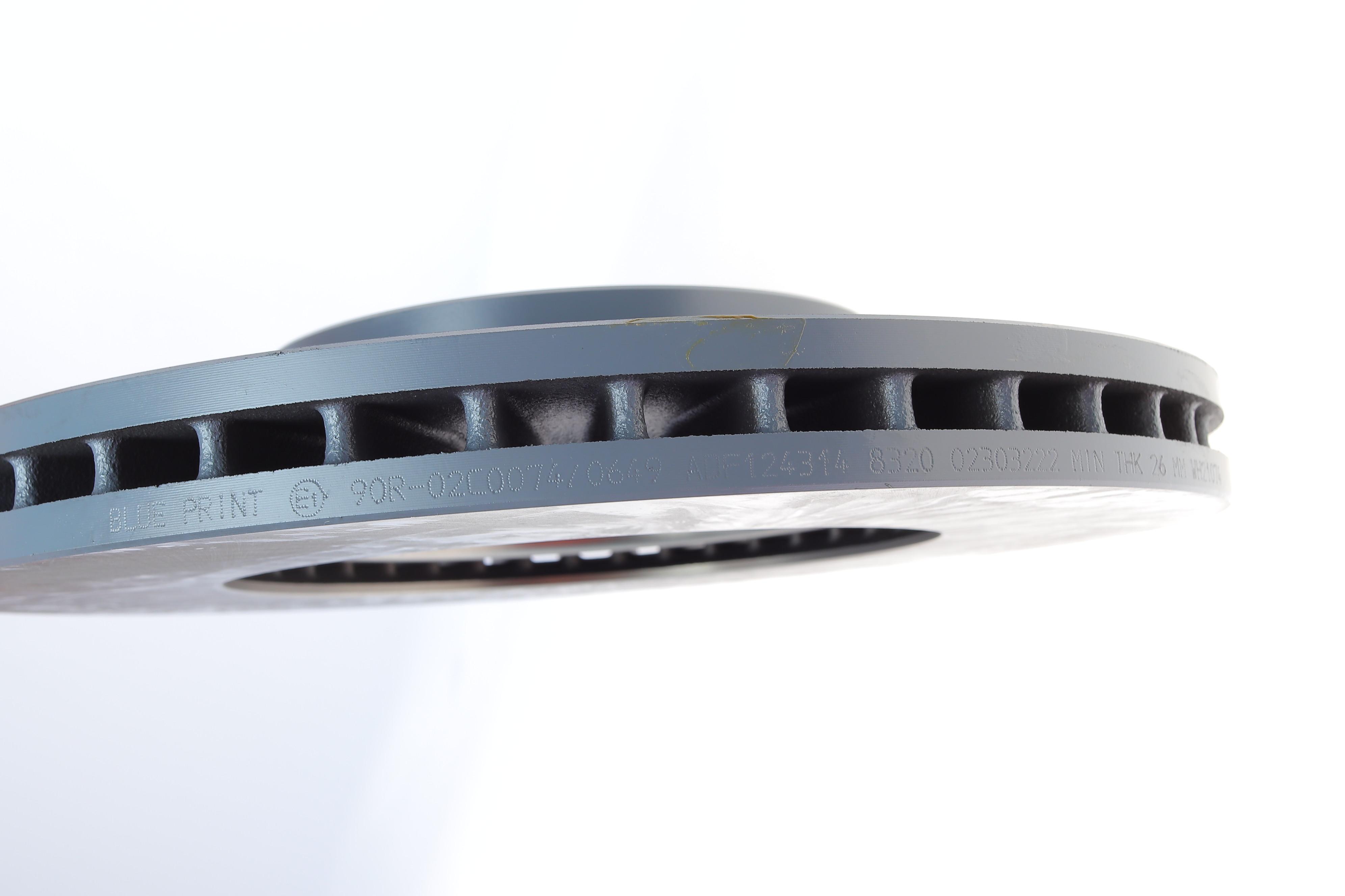 Диск гальмівний (передній) Ford Mondeo 1.6-2.5 07-15 (300x28)(з покриттям)