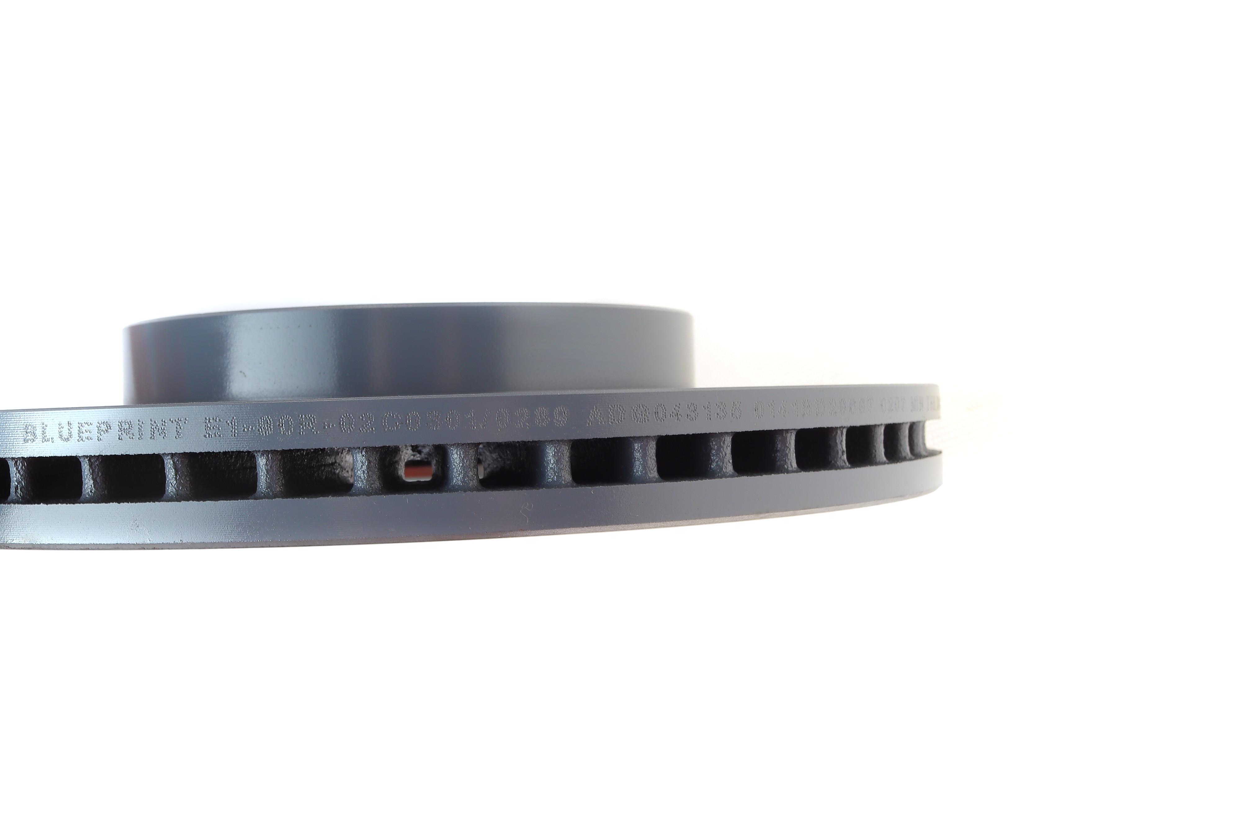 Диск гальмівний (передній) KIA Carens 1.6-2.0 06-13 (280x26)