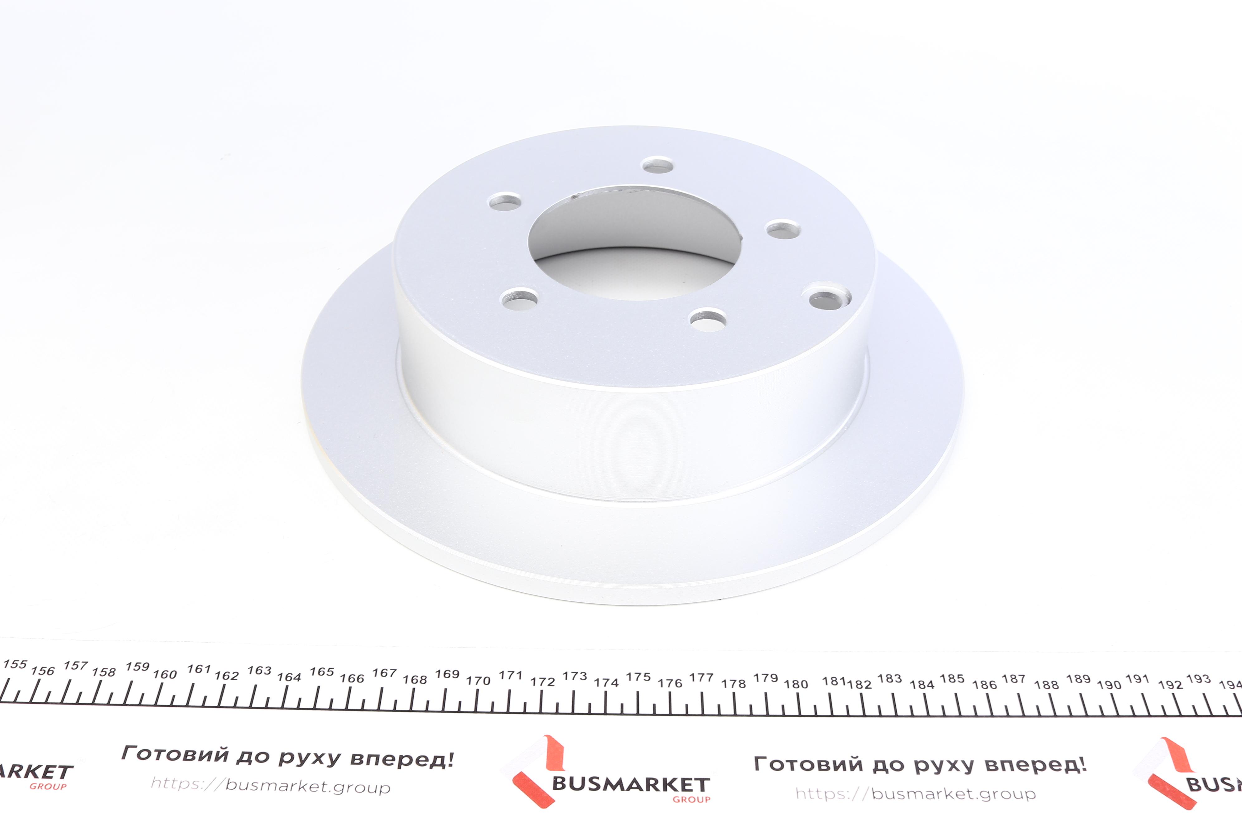 Диск гальмівний (задній) Mitsubishi Lancer VIII 08- (262х10) PRO