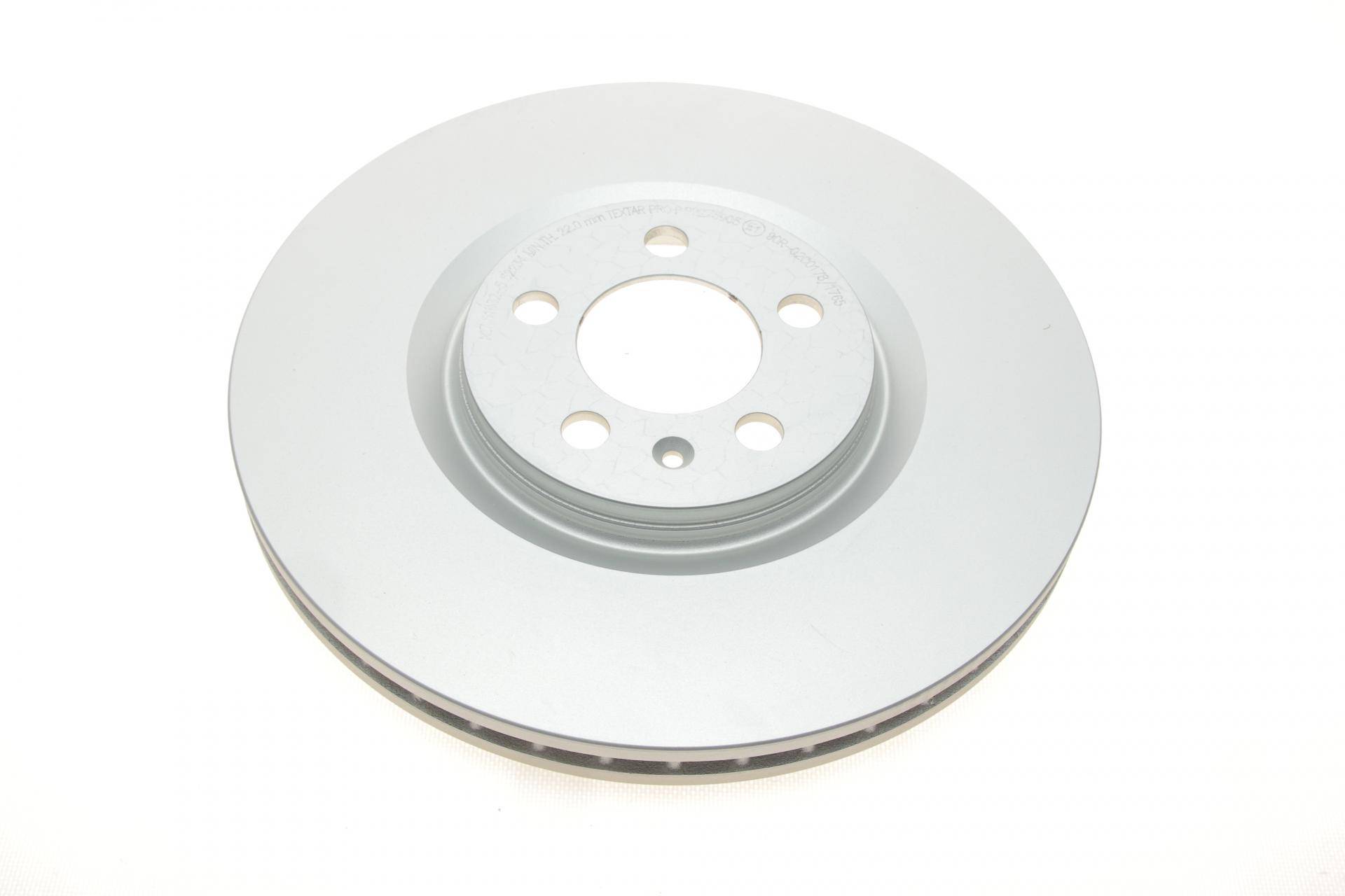 Диск гальмівний (передній) Audi A1 10-18/VW Polo 14-/Seat Ibiza 15-17 (310x25) PRO+