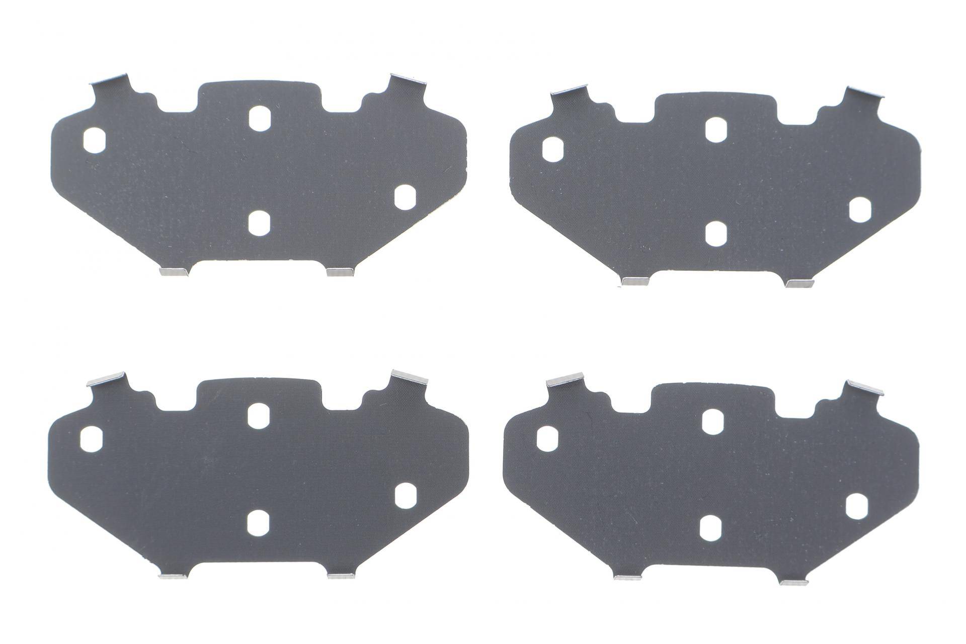 Комплект протискрипних пластин (передніх) Skoda Fabia/VW Polo 07-