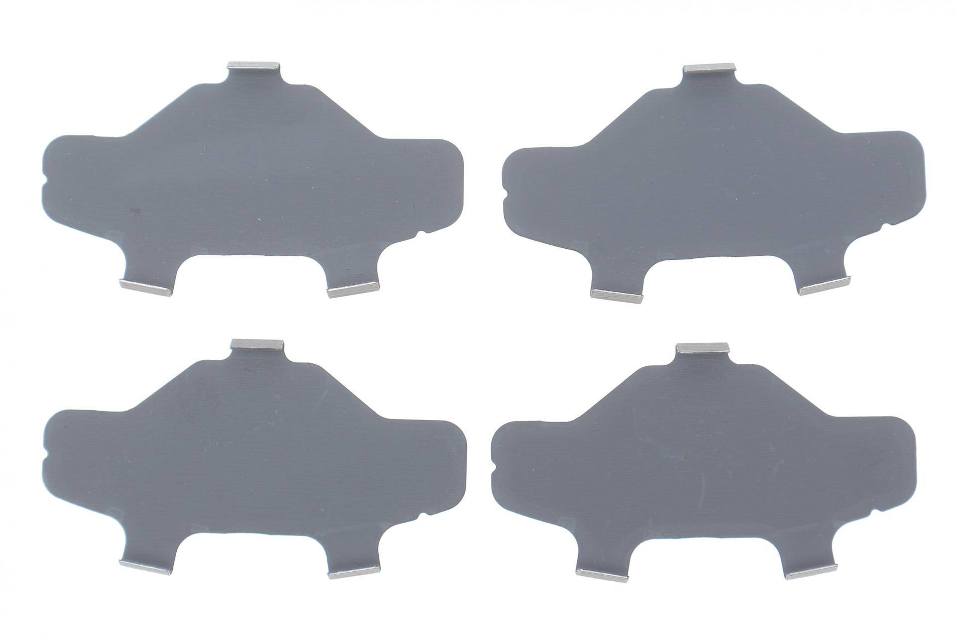 Комплект протискрипних пластин (передніх) Dacia Logan/Sandero 1.0-1.6 04-/Renault Clio 1.2-1.9 98-