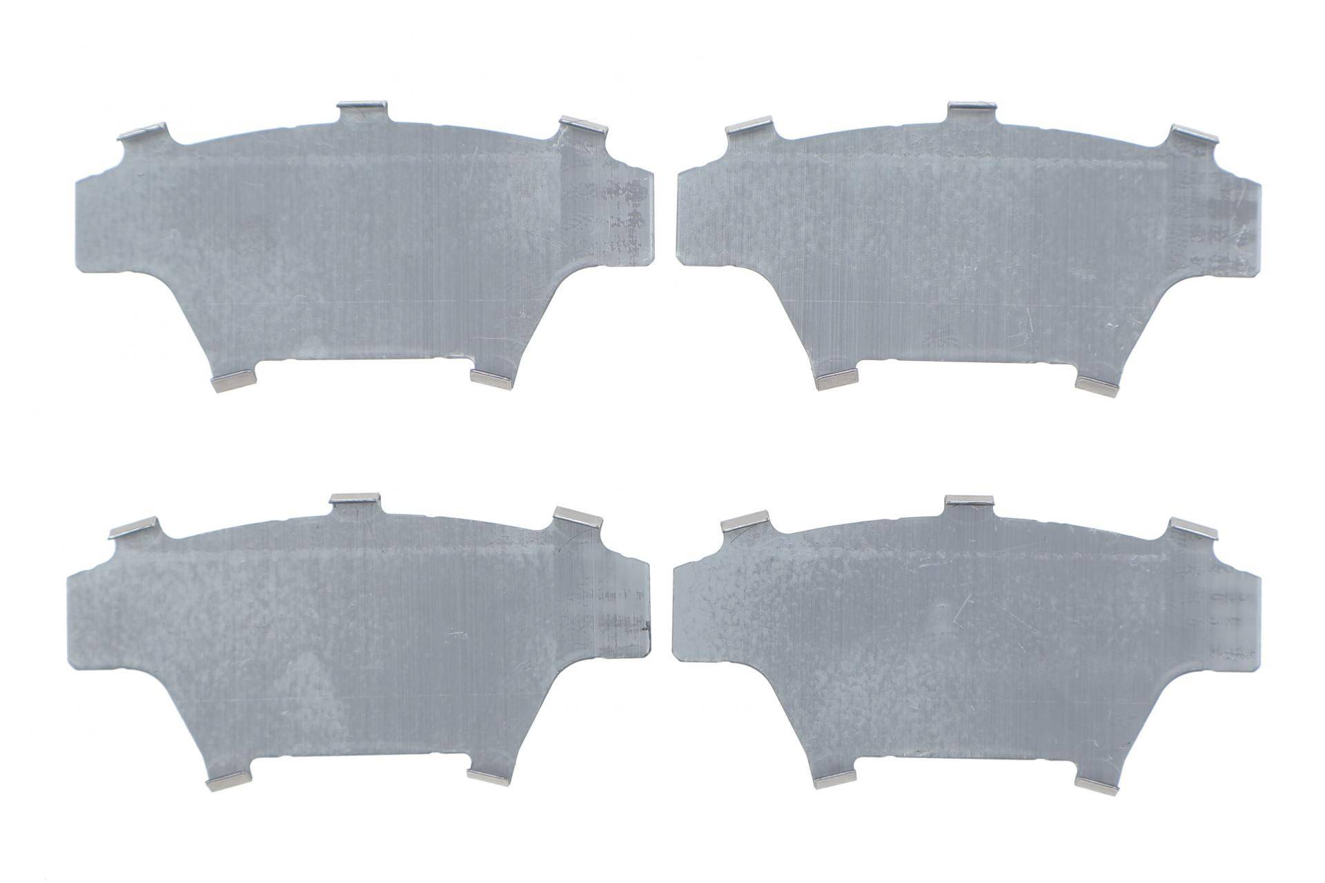 Комплект протискрипних пластин (передніх) Ford Fiesta 08-