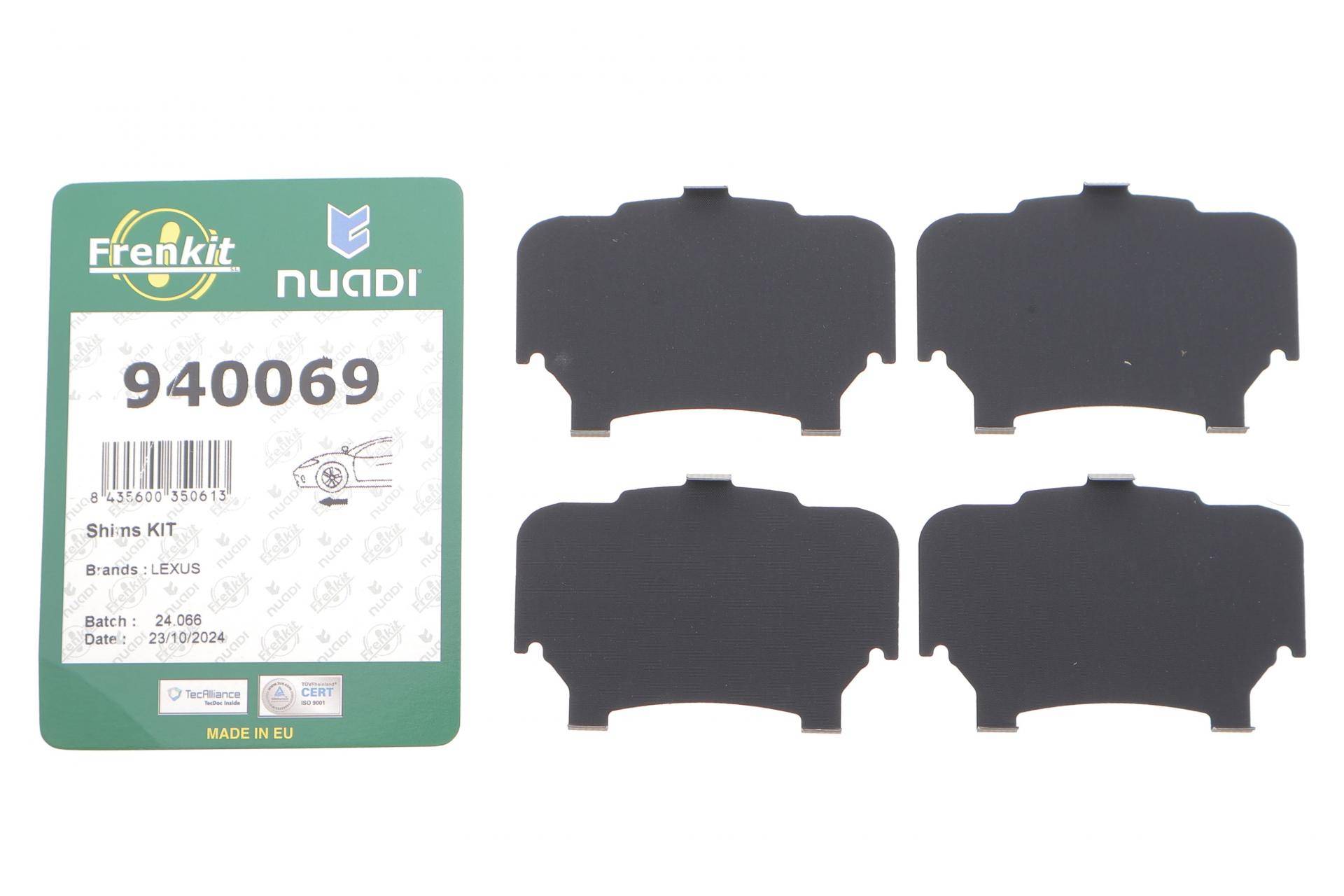 Комплект протискрипних пластин (передніх) Lexus RX 98-03