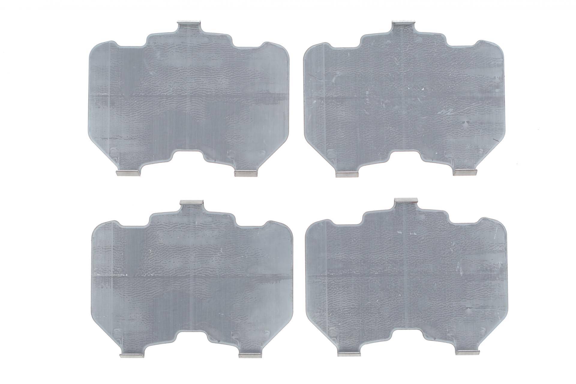 Комплект протискрипних пластин (передніх) Toyota Rav 4 II 00-05 (Akebono)