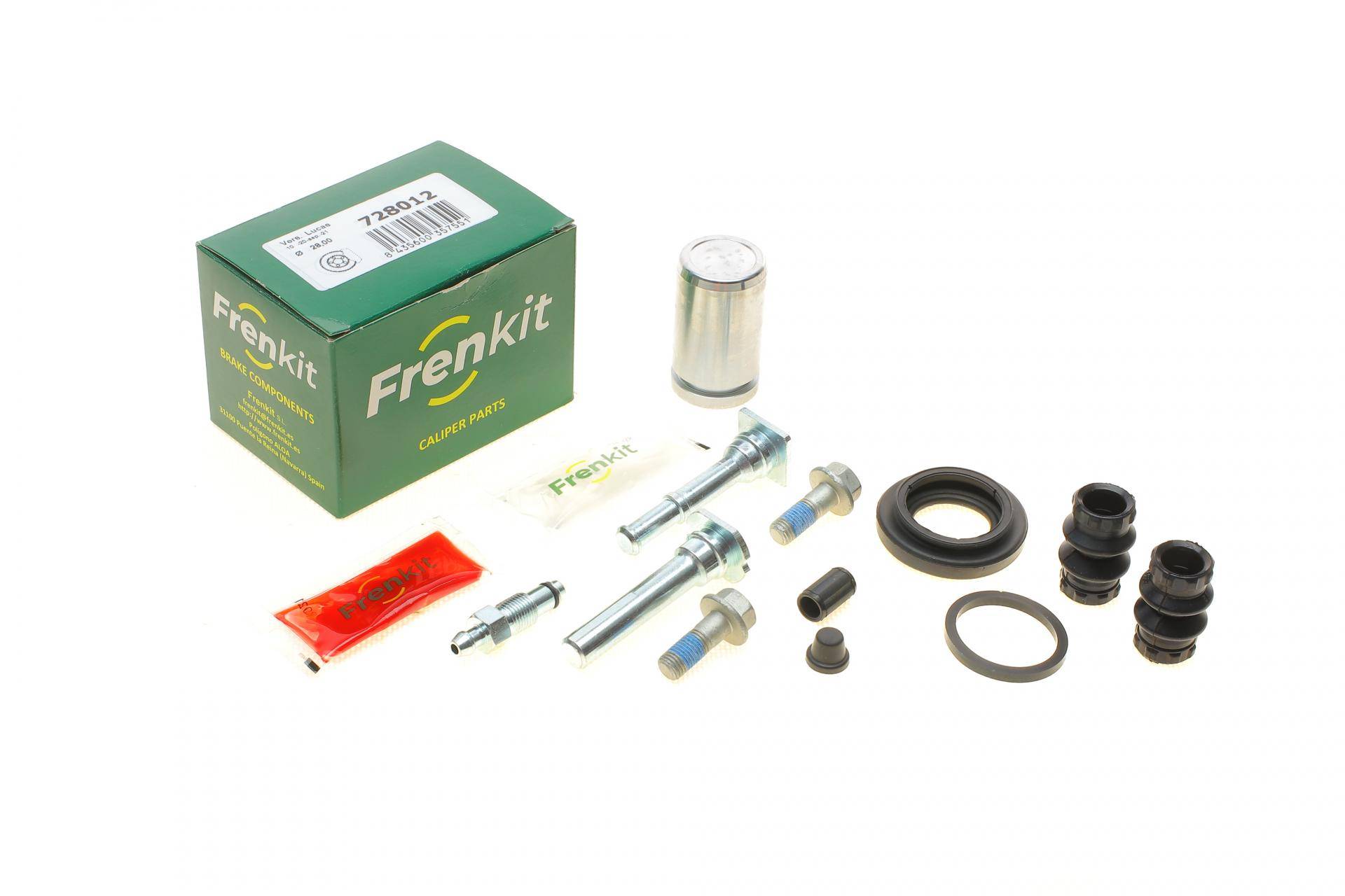 Ремкомплект супорта (заднього) MB A-class (W168) 97-04 (d=28mm) (+поршень/направляюча) (Lucas)