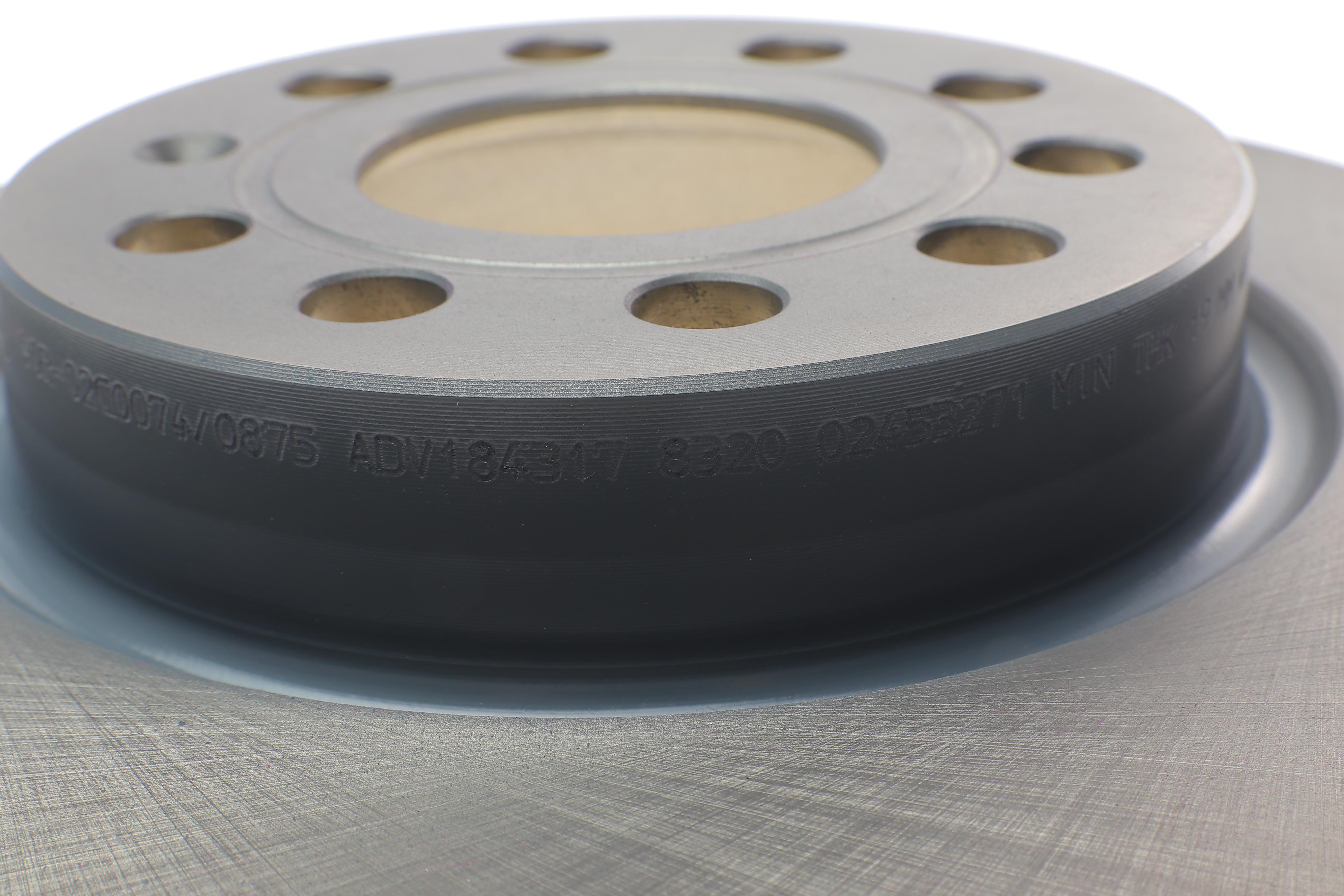 Диск гальмівний (передній) VW Caddy 04- (280x22)