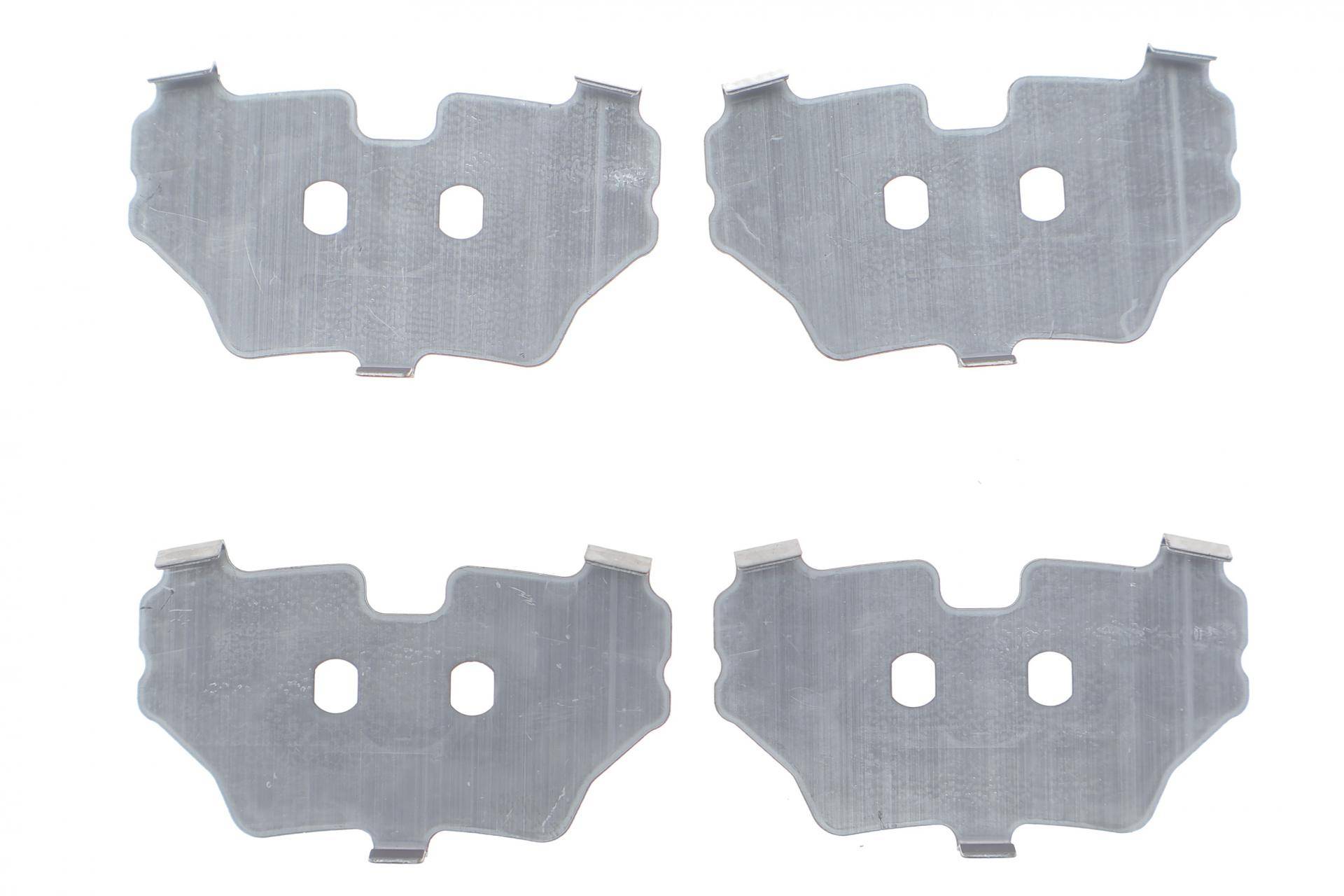 Комплект протискрипних пластин (задніх) Hyundai Tucson/Kia Sportage 04- (Mando)