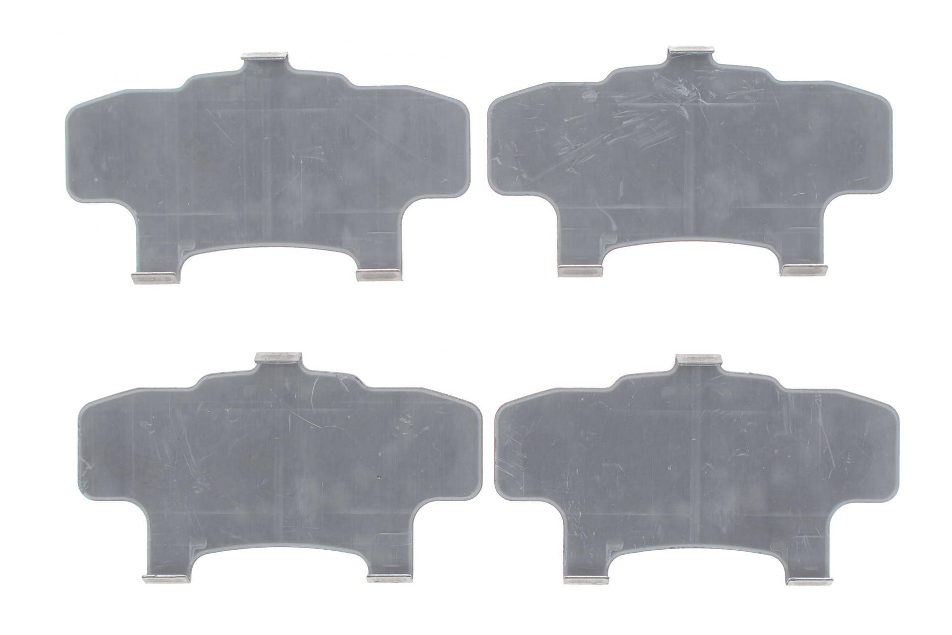 Комплект протискрипних пластин (передніх) Toyota Yaris/Echo 99-05 (OPTIFIT/NBK/Akebono)