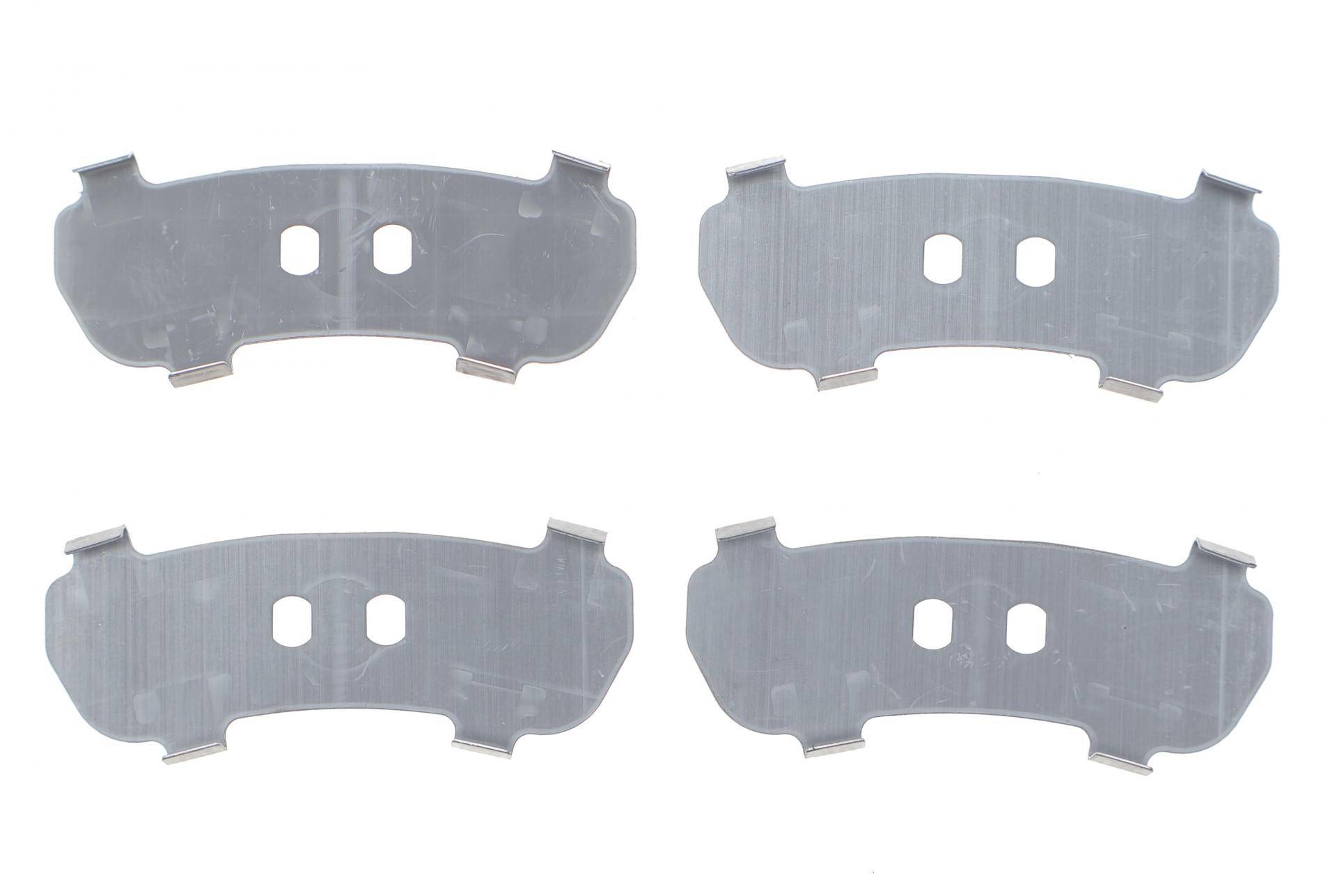 Комплект протискрипних пластин (задніх) VW Caddy III/Golf VI 04-15 (Bosch)