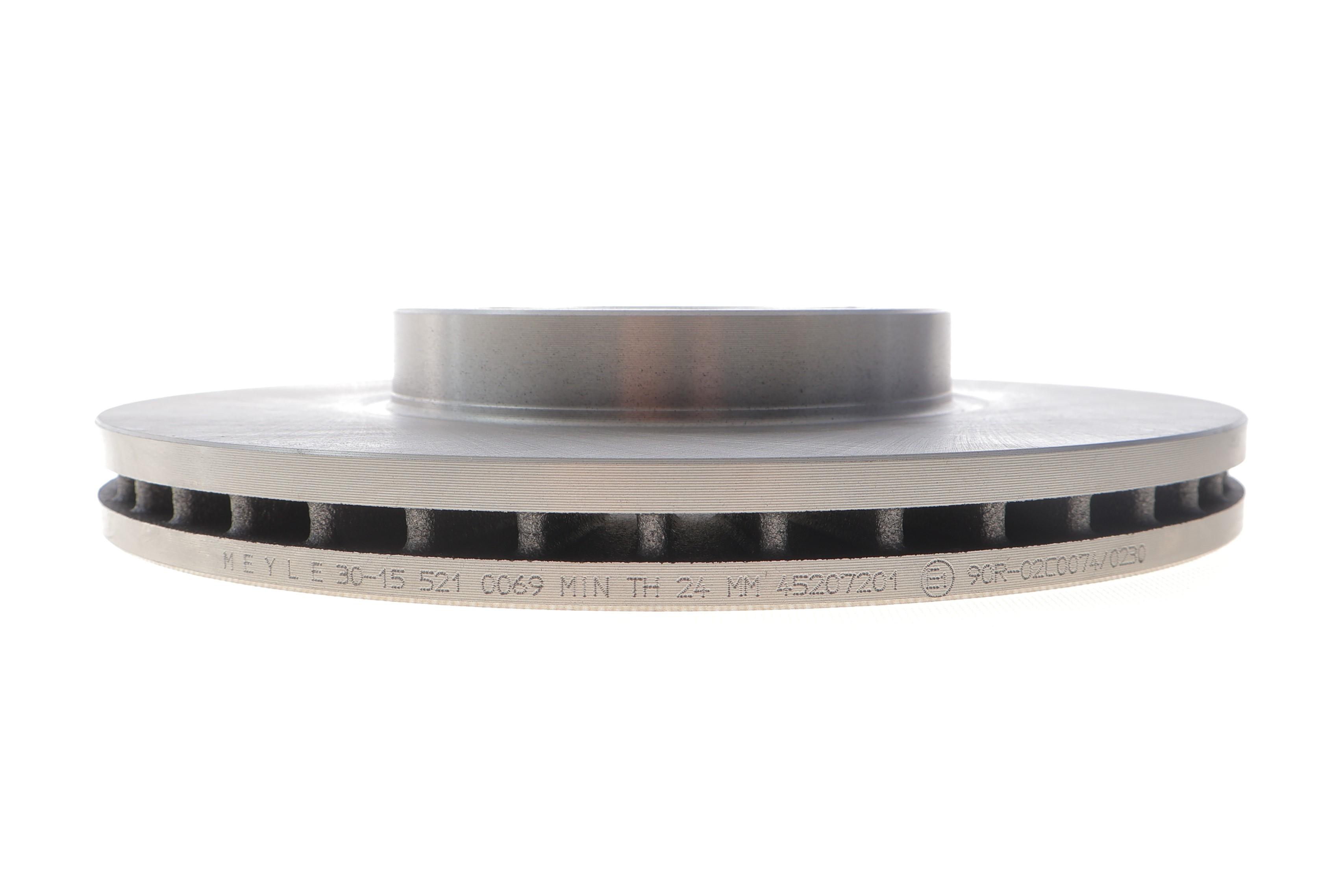 Диск гальмівний (передній) Totota Avensis 03-08 (277x26)