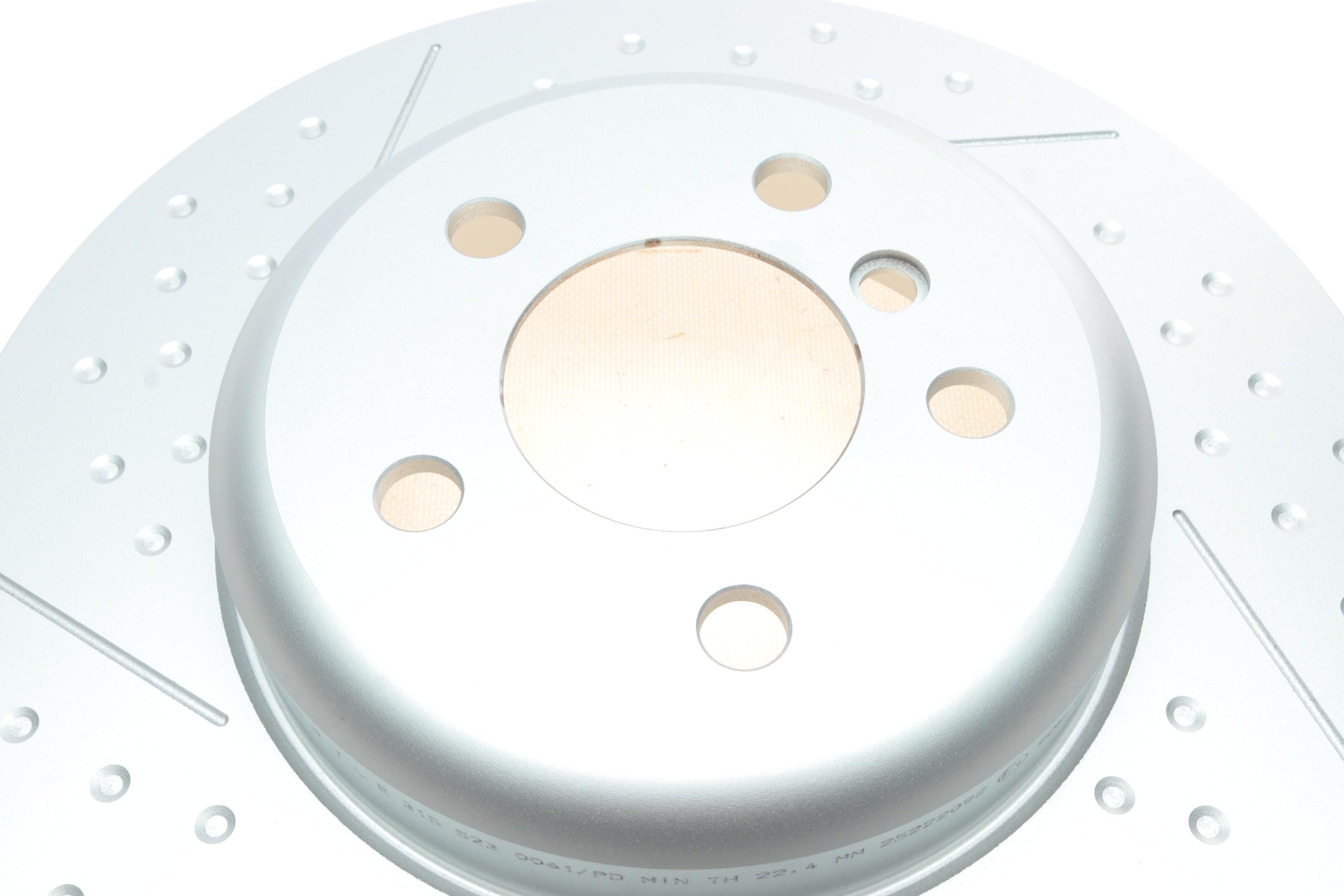 Диск гальмівний (задній) BMW 3 (F30/F80/F34)/4 (F36) 11- (345x24)