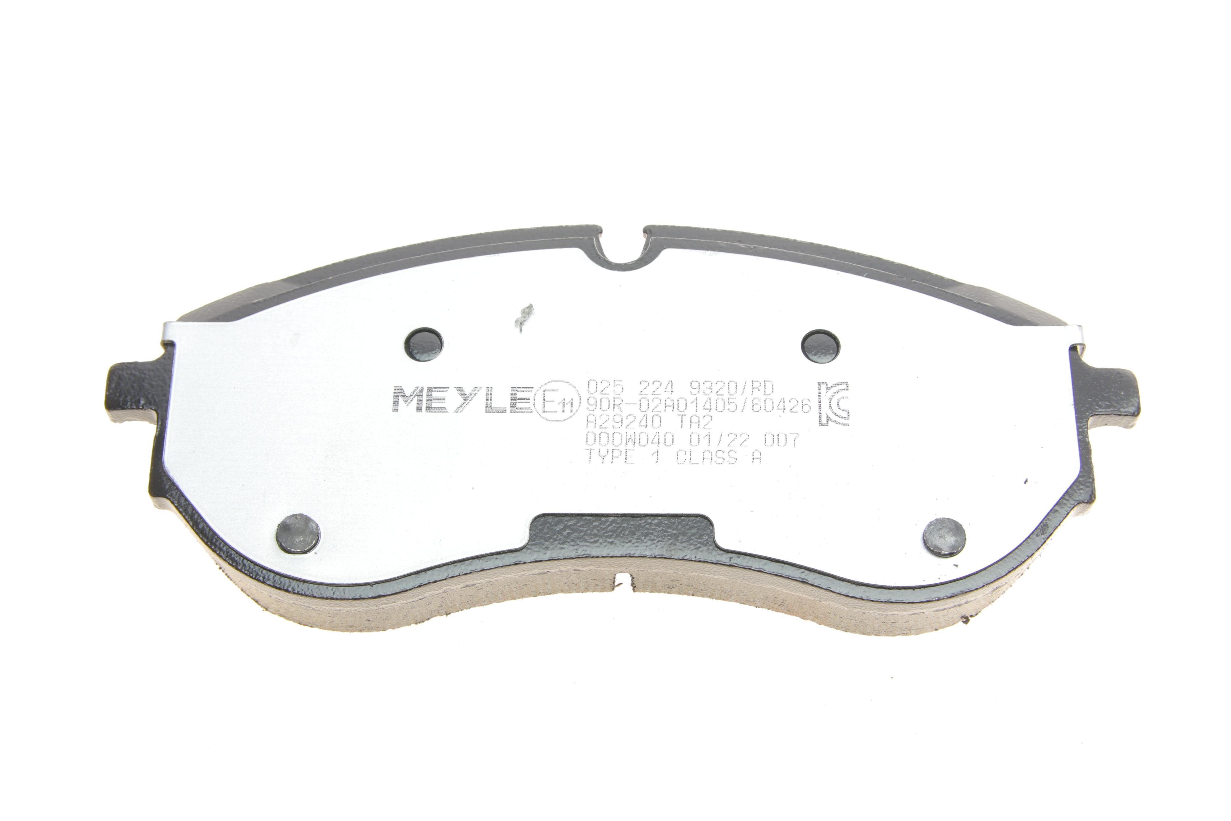 Колодки гальмівні (передні) VW Crafter 2.0 TDI 16-