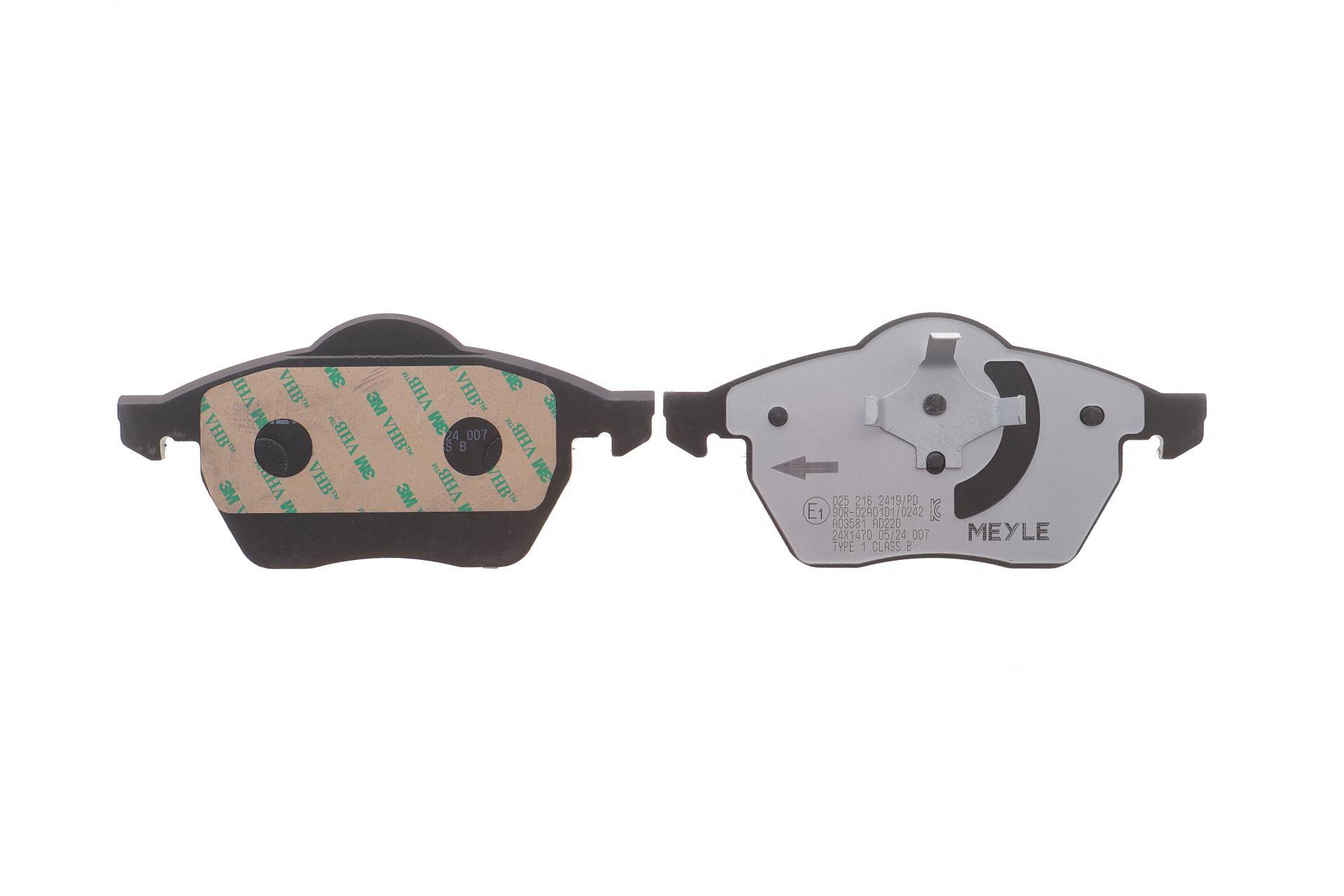 Колодки гальмівні (передні) Audi A4/VW Passat 1.6-2.8 95-01