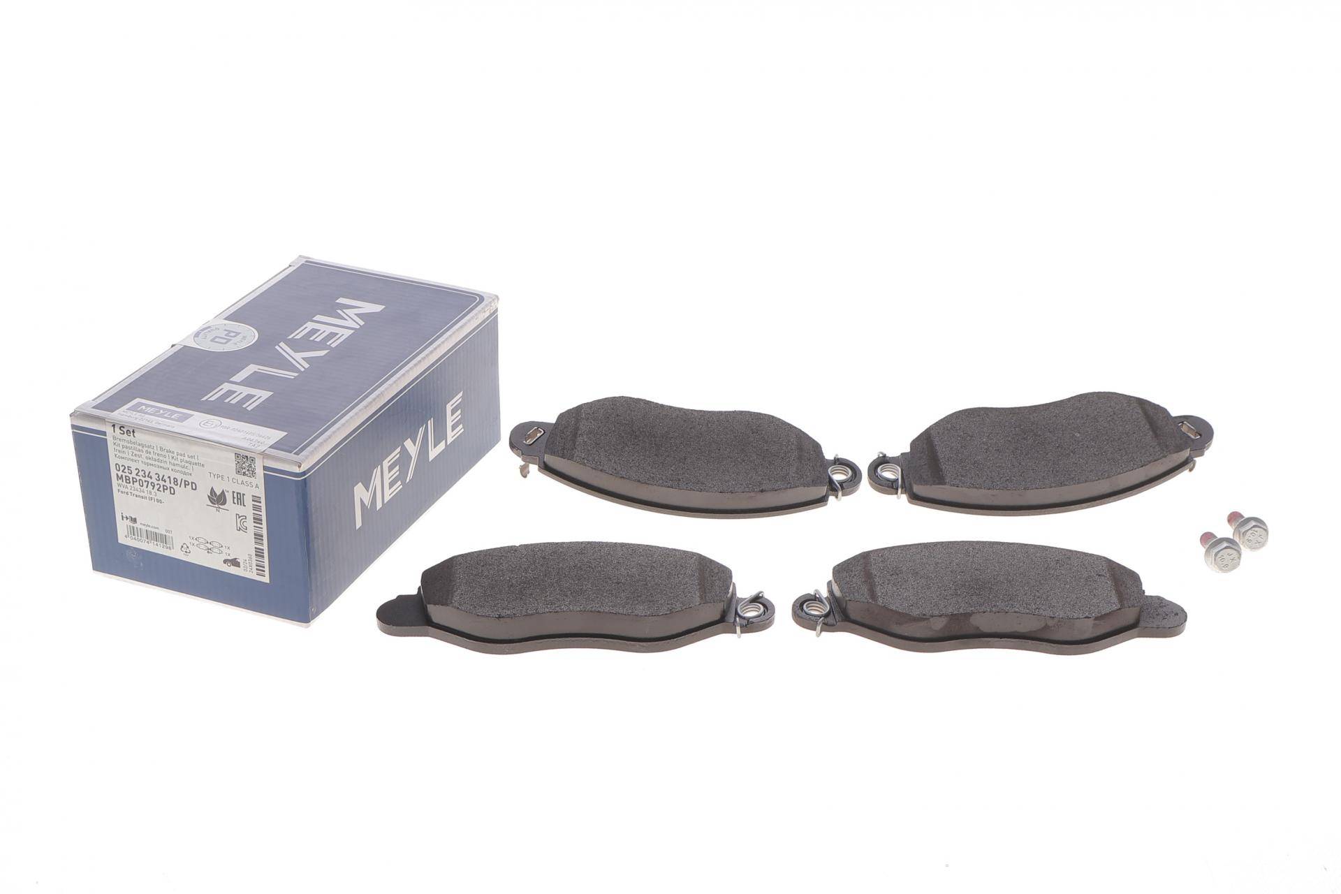 Колодки гальмівні (передні) Ford Transit 00- (FWD)