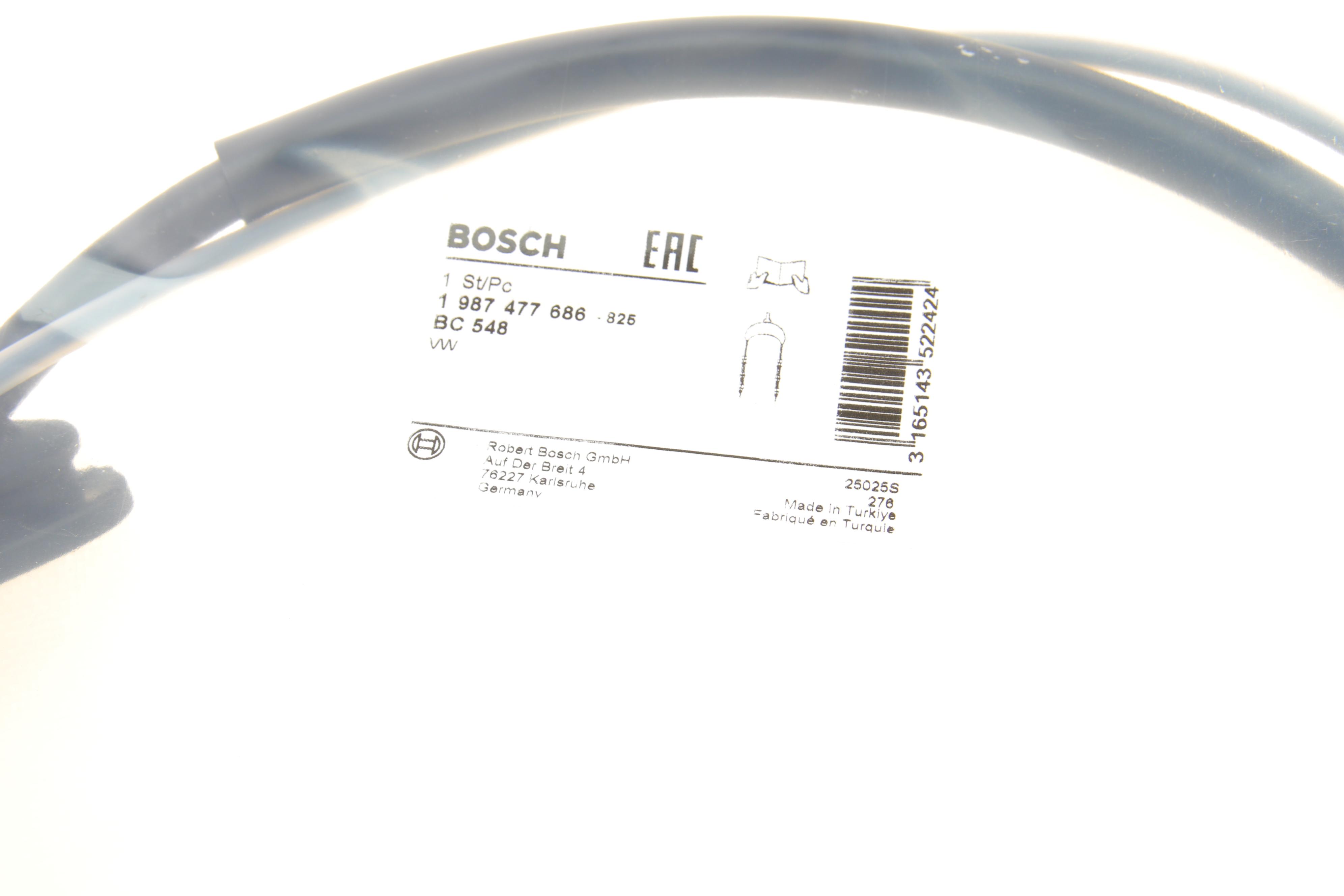 Трос ручника (задній) Audi A3/Skoda Octavia/VW Golf 96-10 (1723/1090mm)