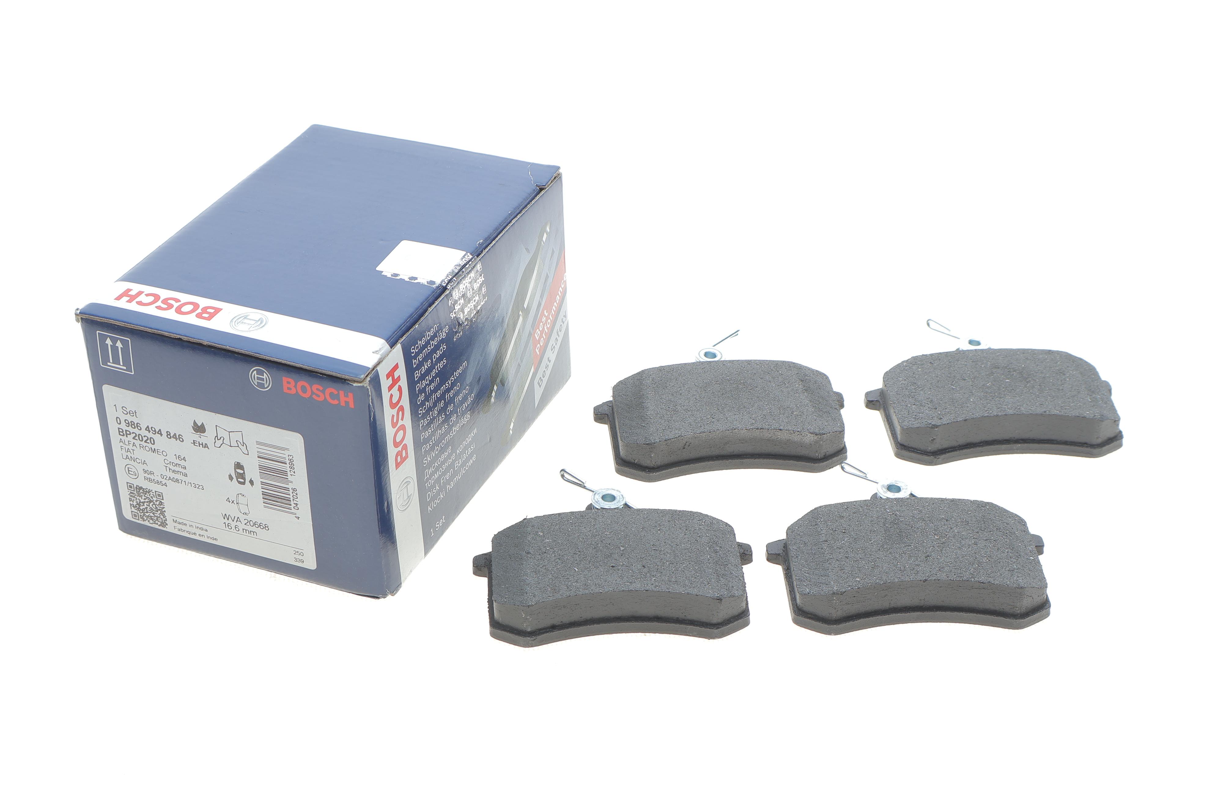 Колодки гальмівні (задні) Alfa Romeo 164 87-98