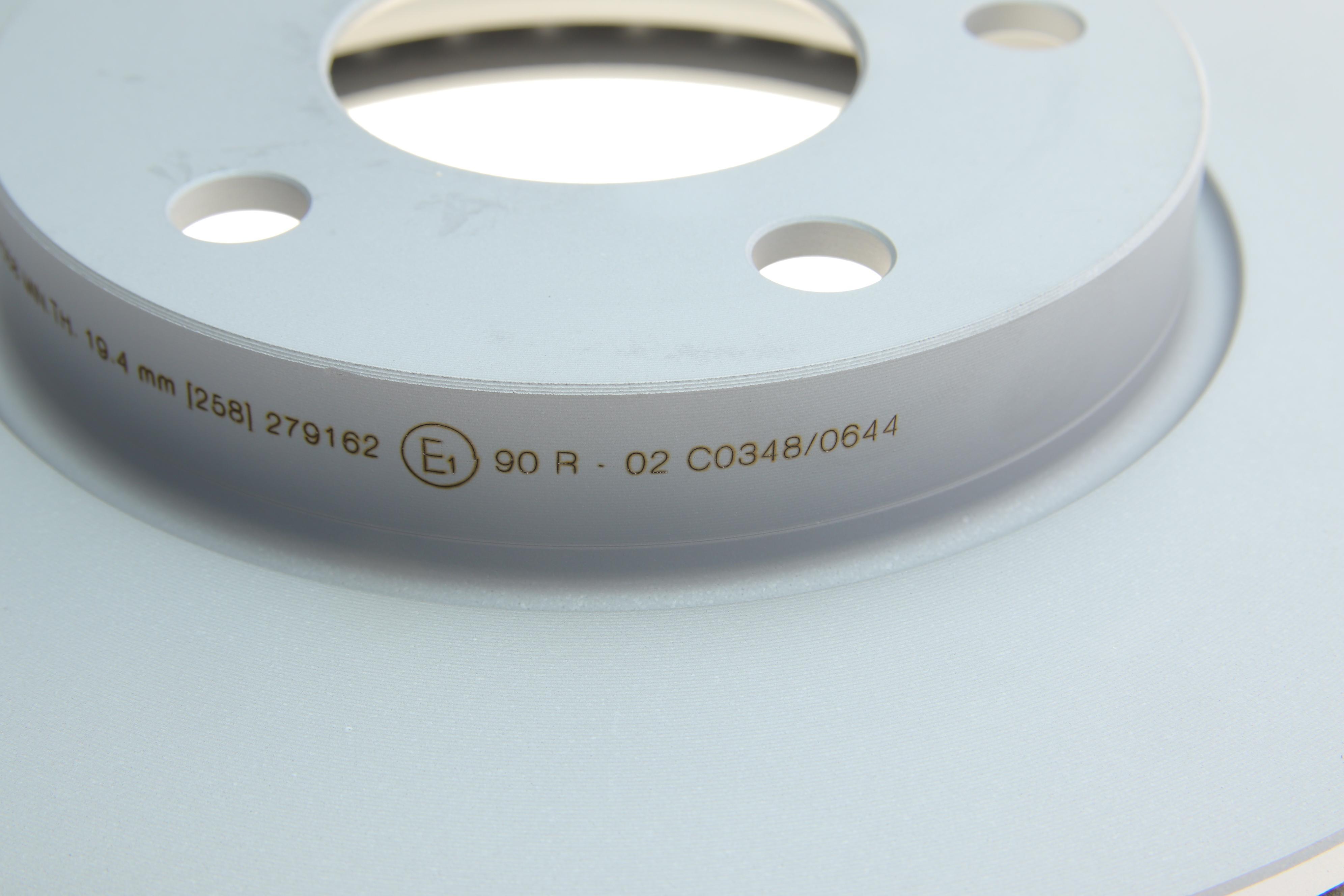 Диск гальмівний (передній) MB A-class (W169) /B-class (W245) 05-12 (276x22)