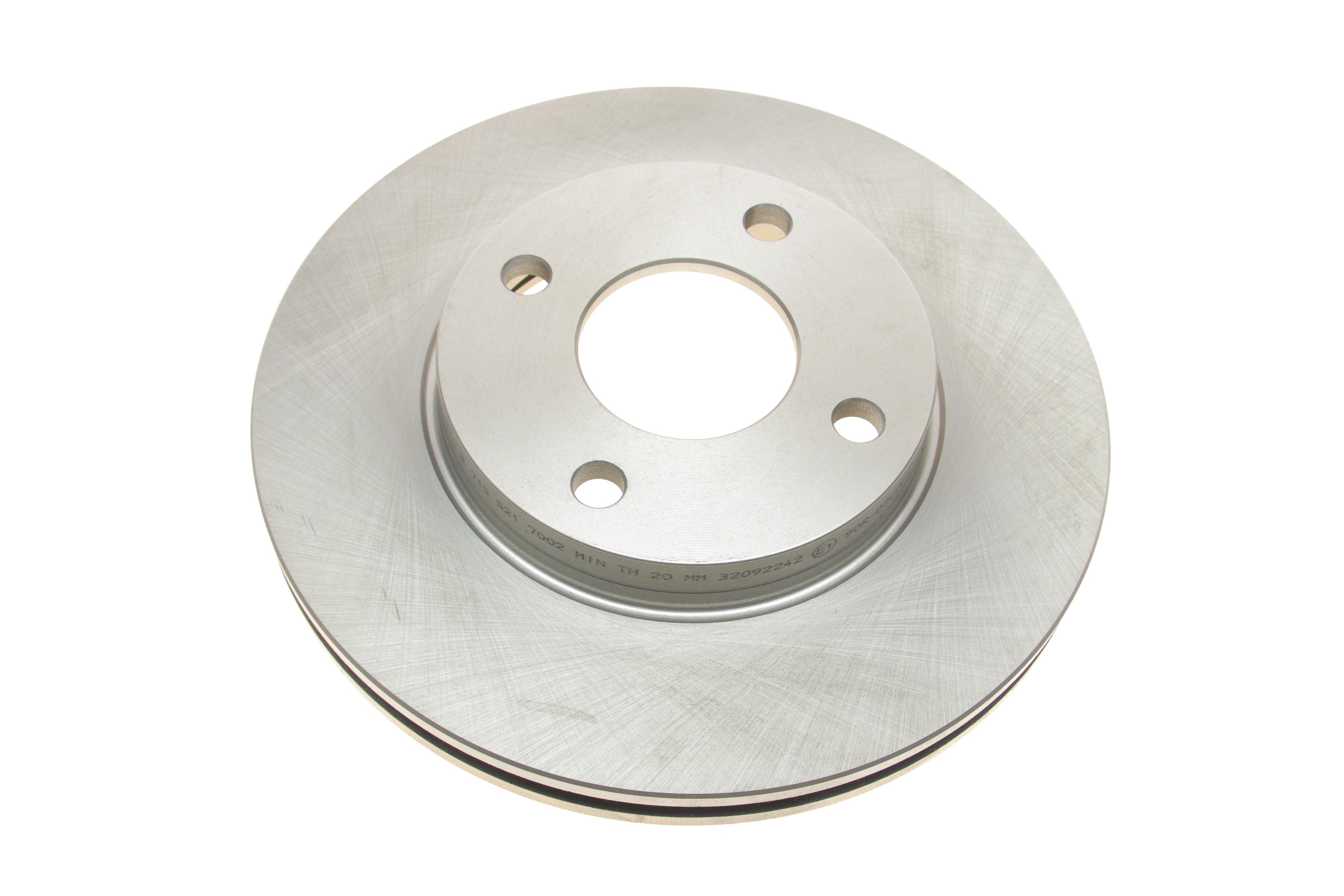 Диск гальмівний (передній) Ford Fiesta 95-/Focus 98- (258x22)