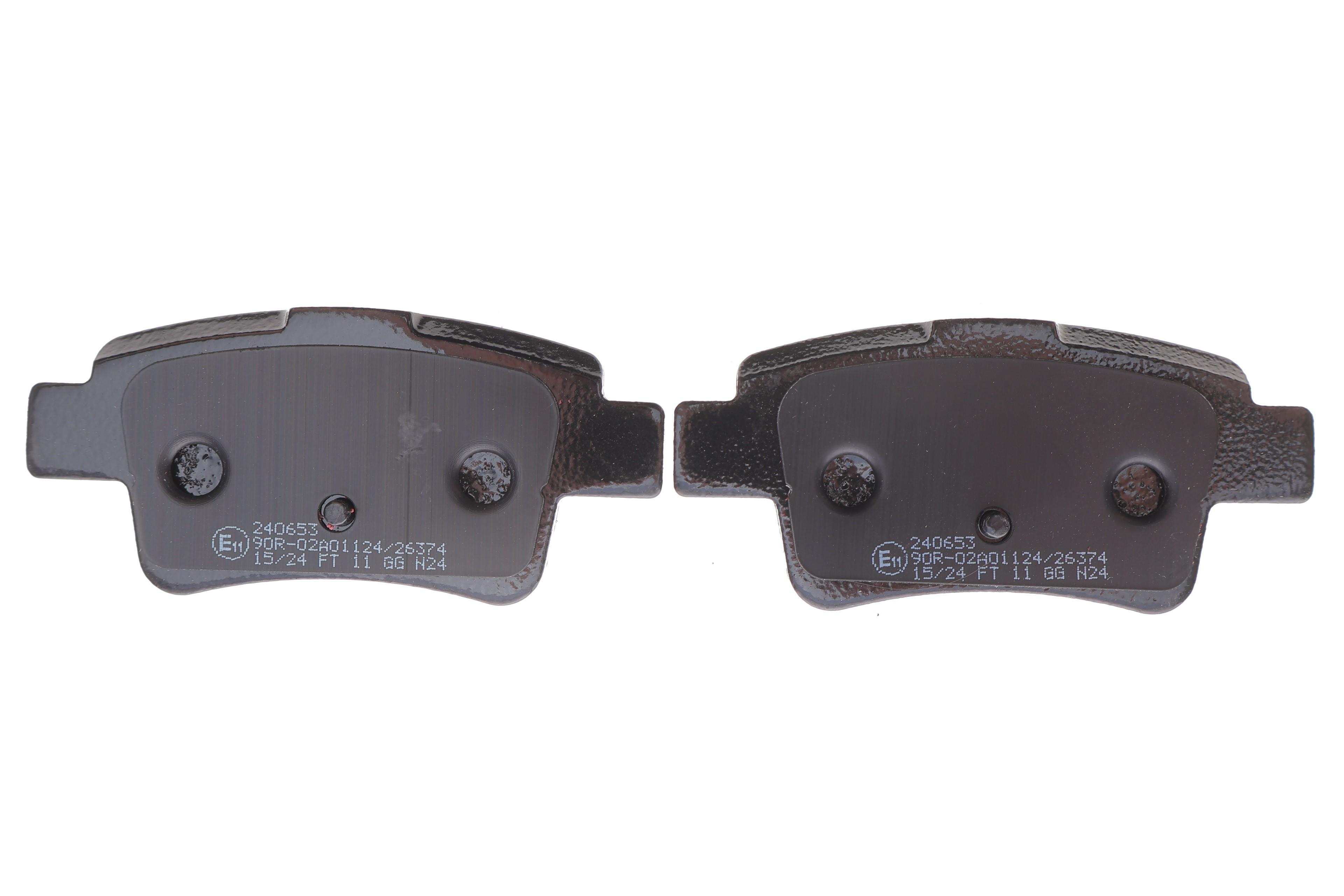 Колодки гальмівні (задні) Fiat Grande Punto 05-/Opel Corsa D 06-14