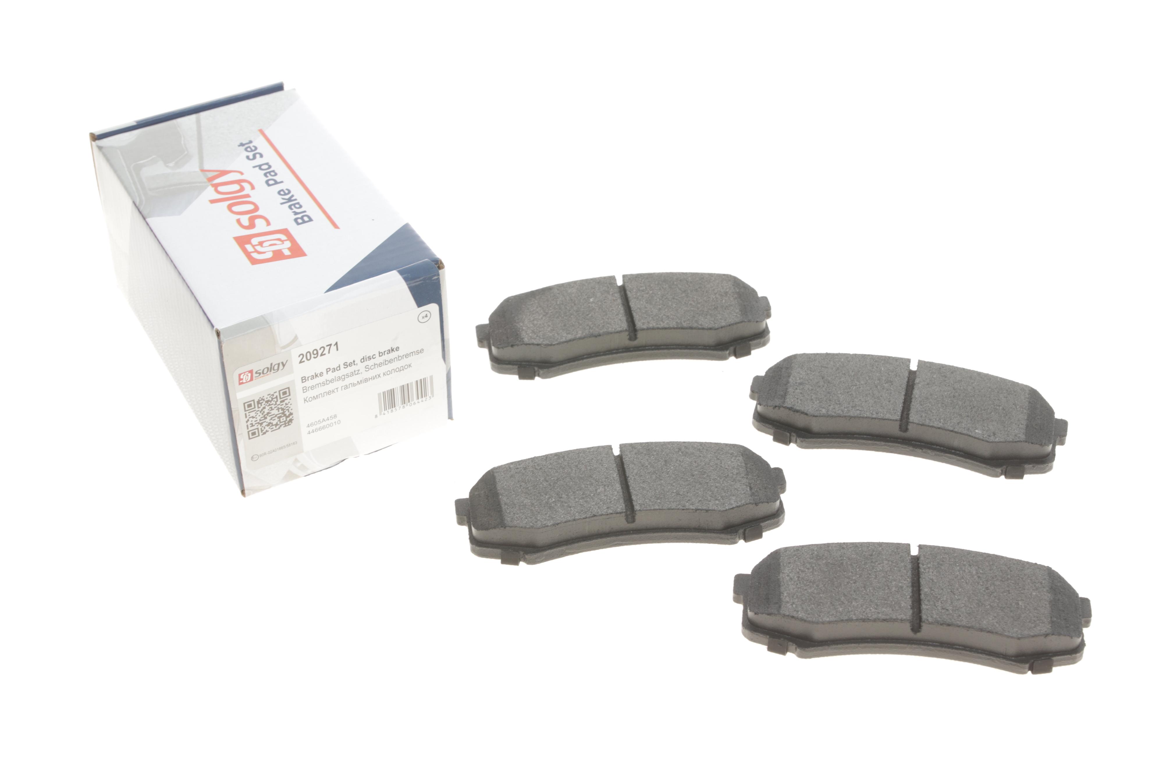 Колодки гальмівні (задні) Mitsubishi Pajero IV 06-/Toyota Land Cruiser 84-/Prado 02-/Lexus GX 01-