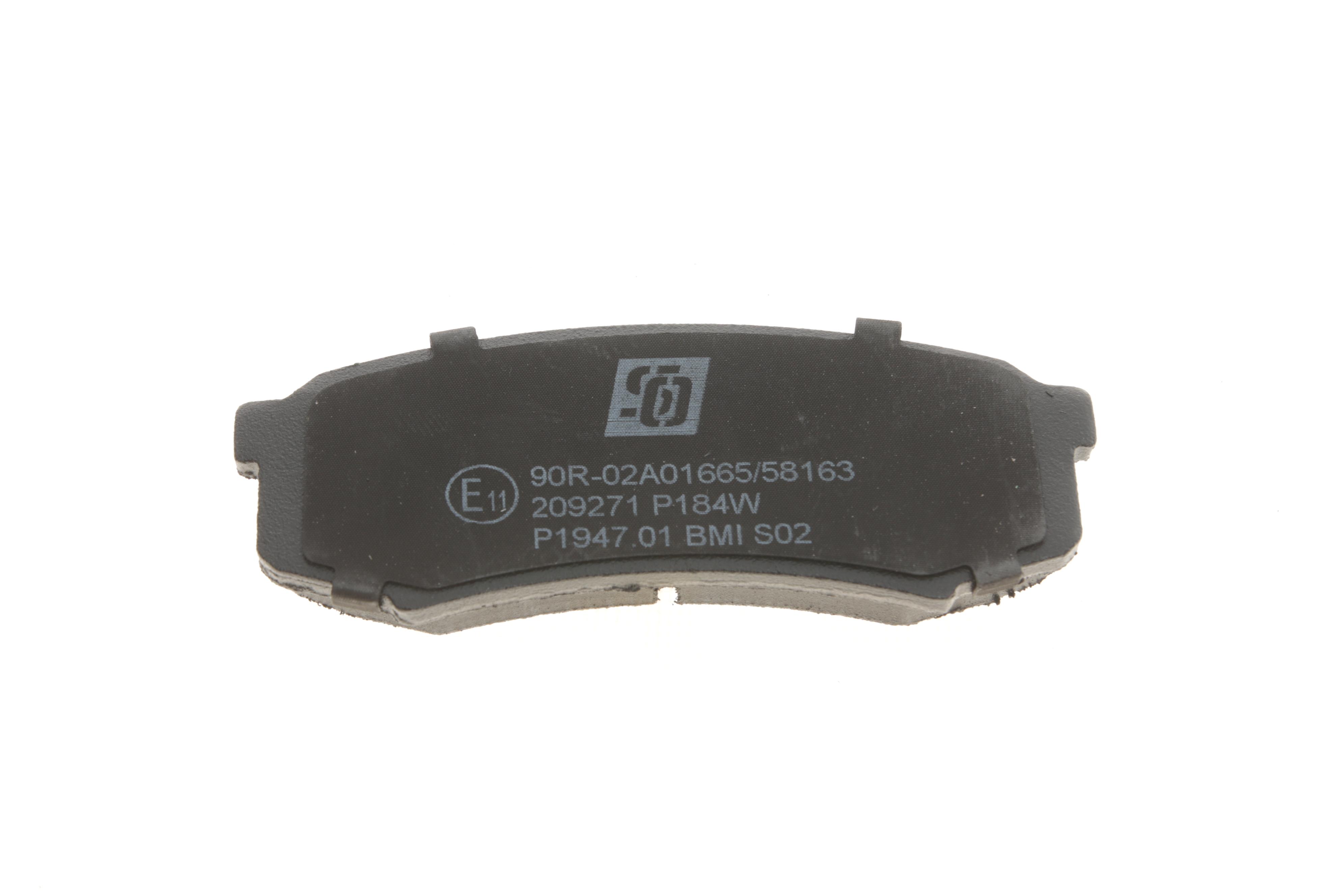 Колодки гальмівні (задні) Mitsubishi Pajero IV 06-/Toyota Land Cruiser 84-/Prado 02-/Lexus GX 01-